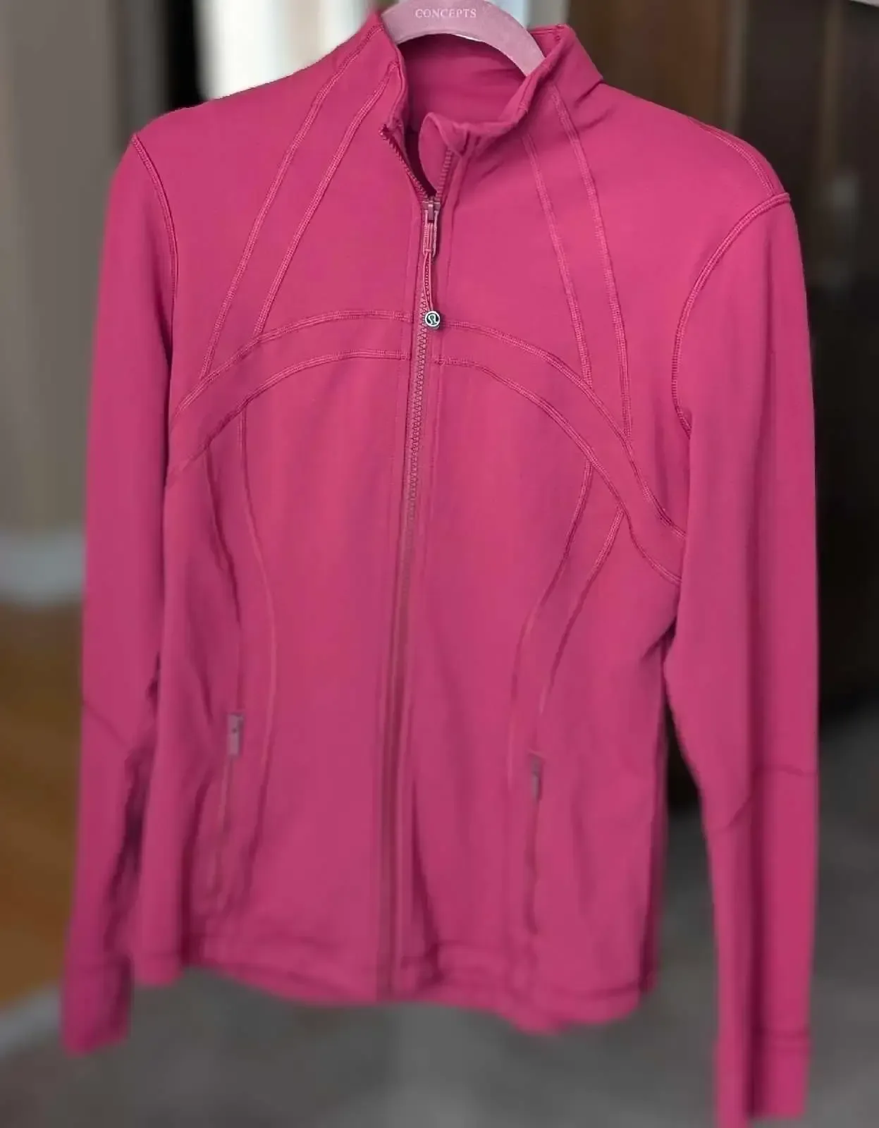 Lululemon Define Jacket - Pomegranate - Size 10 - Brand New