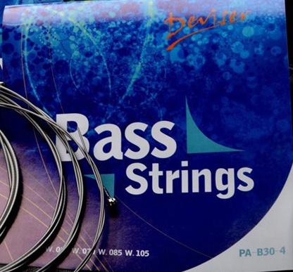 Electric Bass Strings – High-Quality Nickel Wound Set (.045–.105