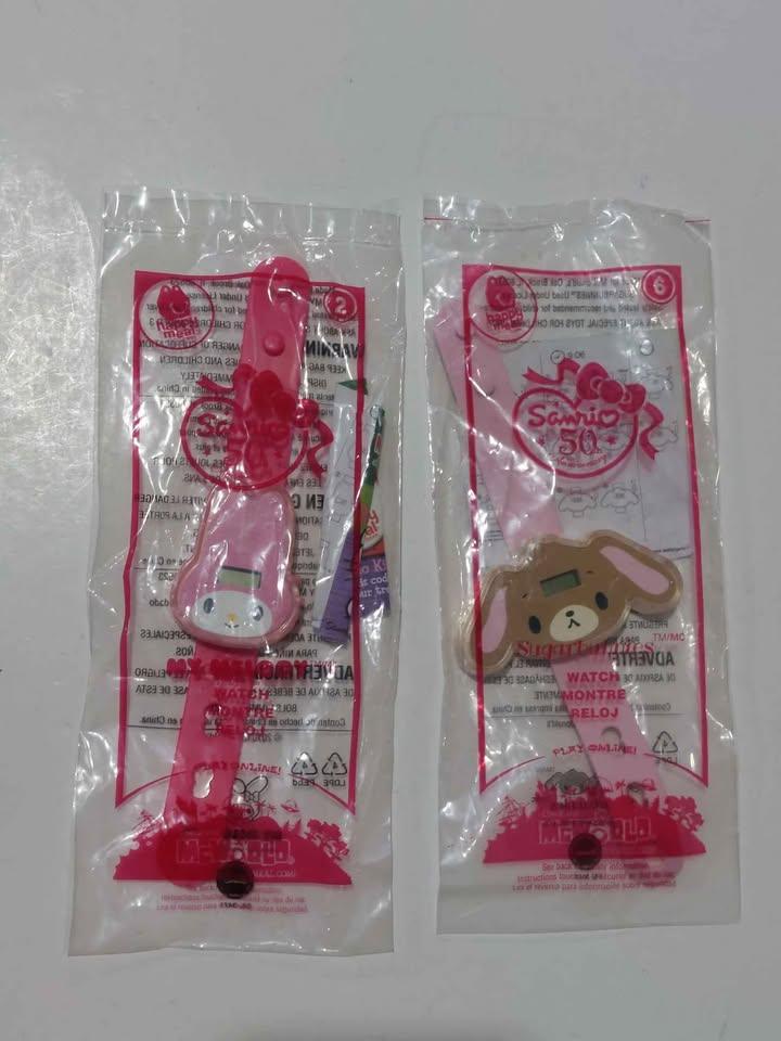 2010 McDonald's Happy Meal SANRIO 50TH Anniversary Kidd Watches