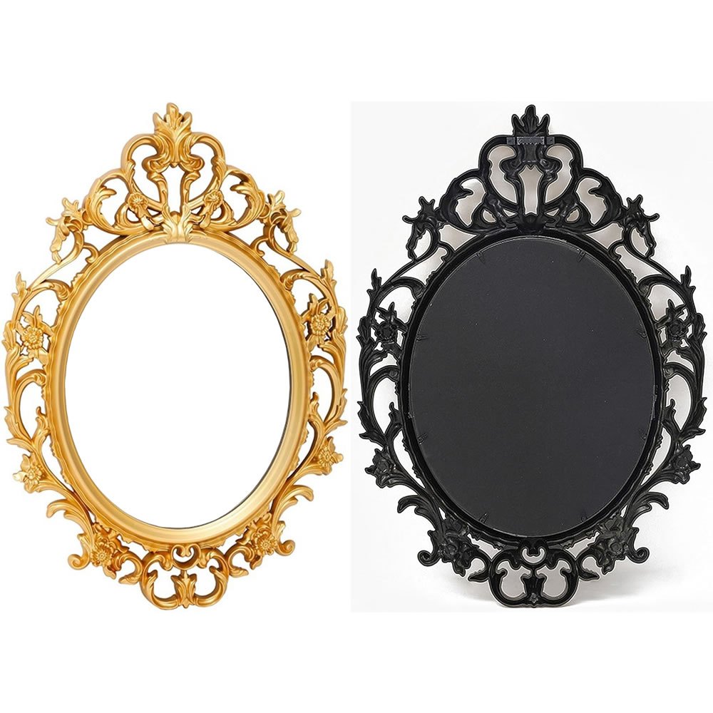 European Style Wall Oval Wall Picture Frame, Gold - photo 5