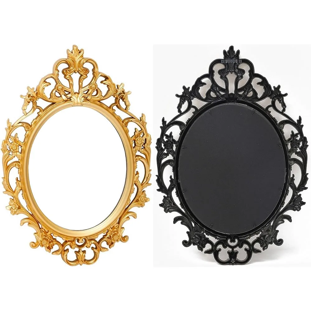 European Style Wall Oval Wall Picture Frame, Gold image indicator(5)