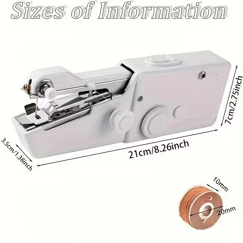 Portable Handheld Sewing Machine with 3-in-1 Function - photo 4