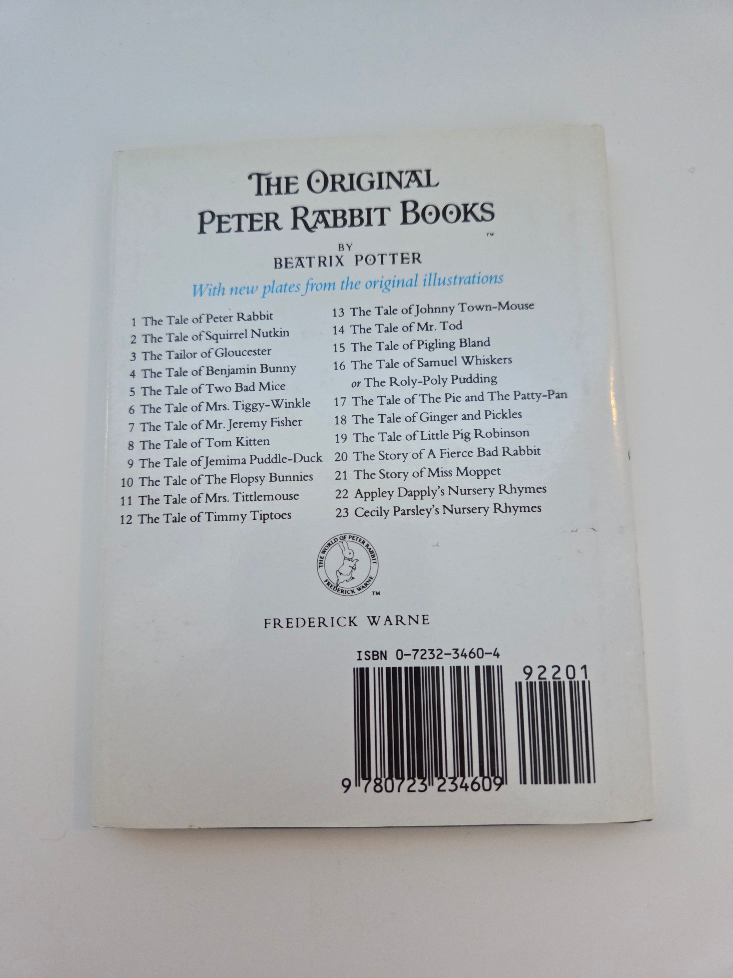 Peter Rabbit by Beatrix Potter, 1989 HC w/ DJ - photo 2
