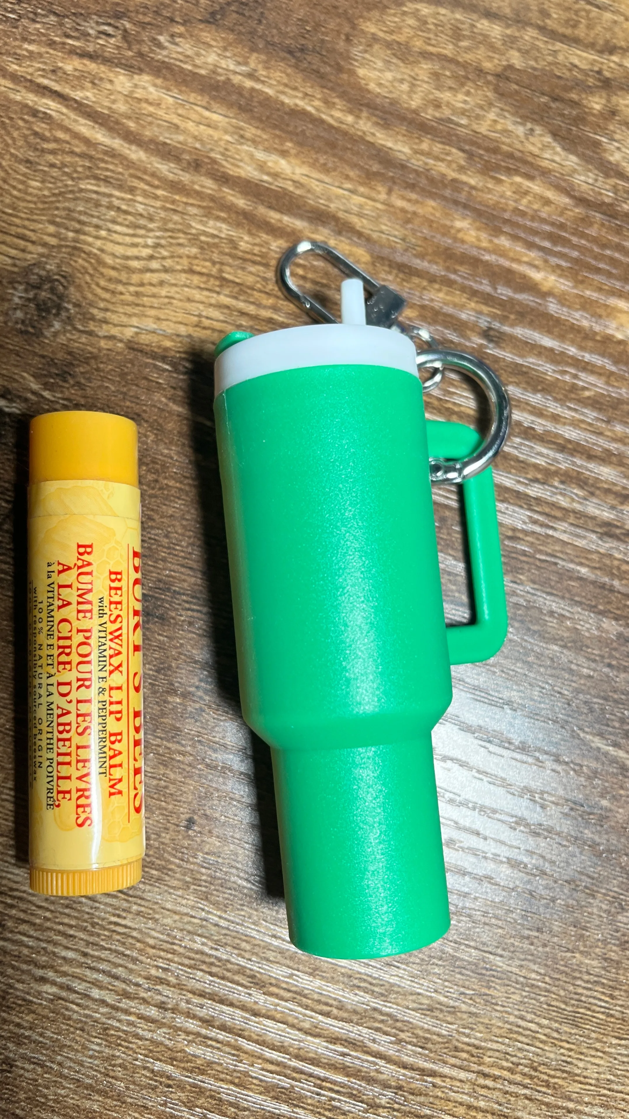 #2 Tumbler Keychain with scre top lid to hold your items! image indicator(5)