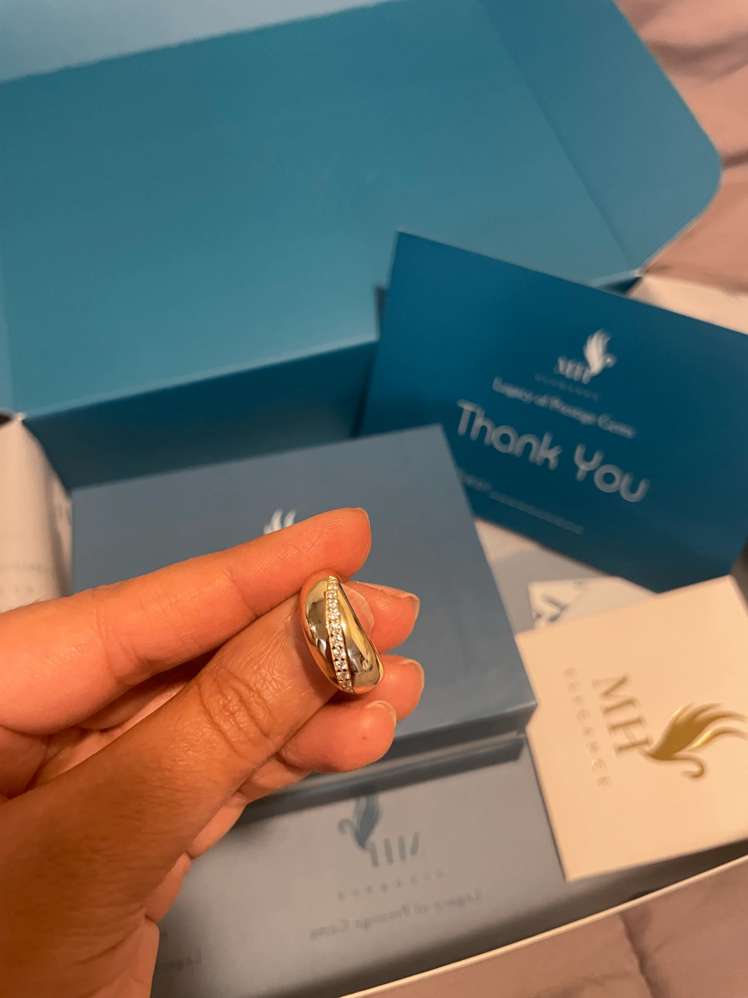 14k Gold Plated Eternal Glow Ring Size 6US image indicator(3)