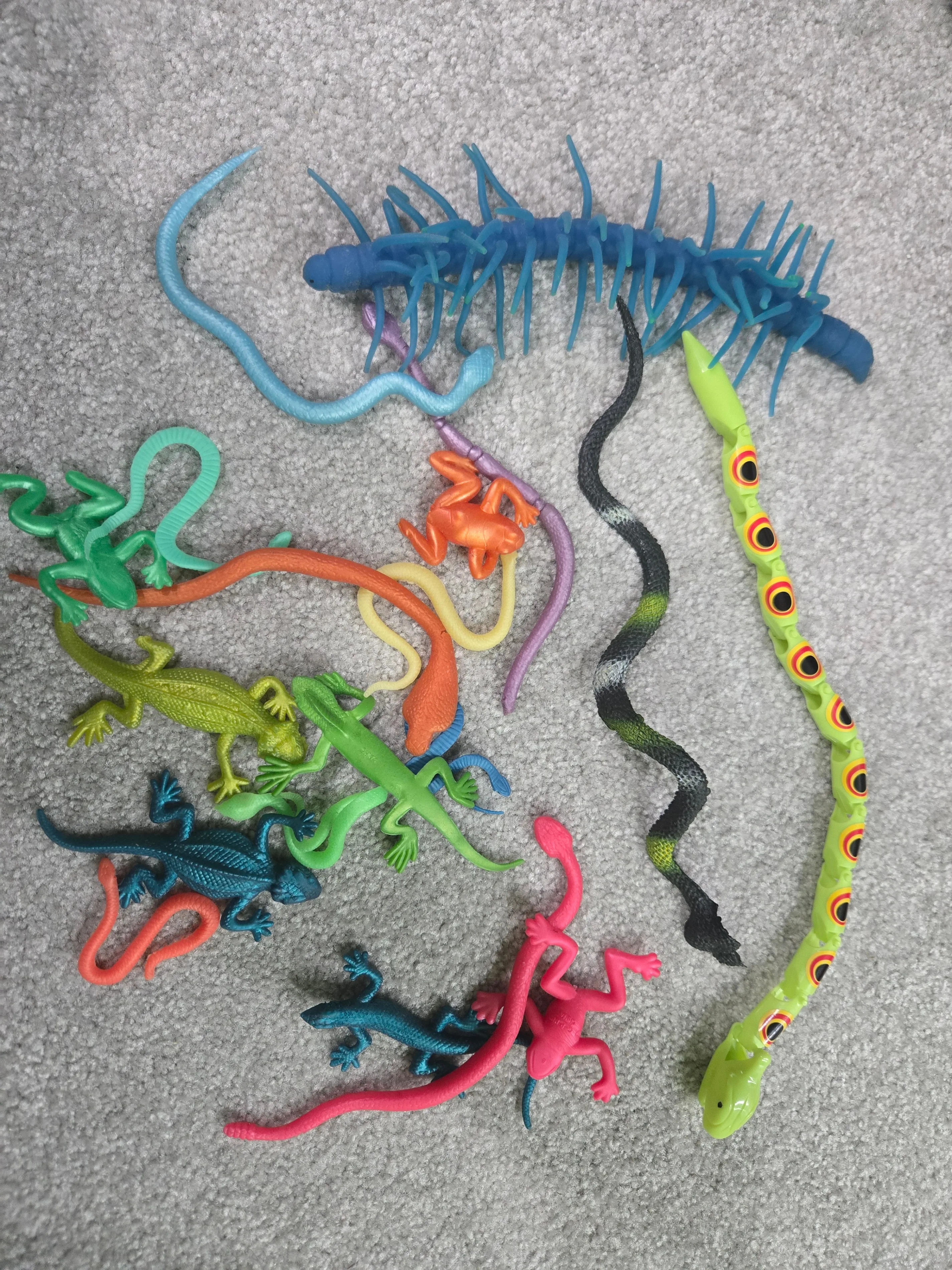 Jelly snakes, lizards, frogs thumbnail