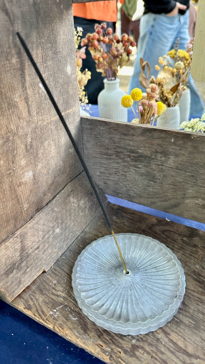 Fluted Incense Holder