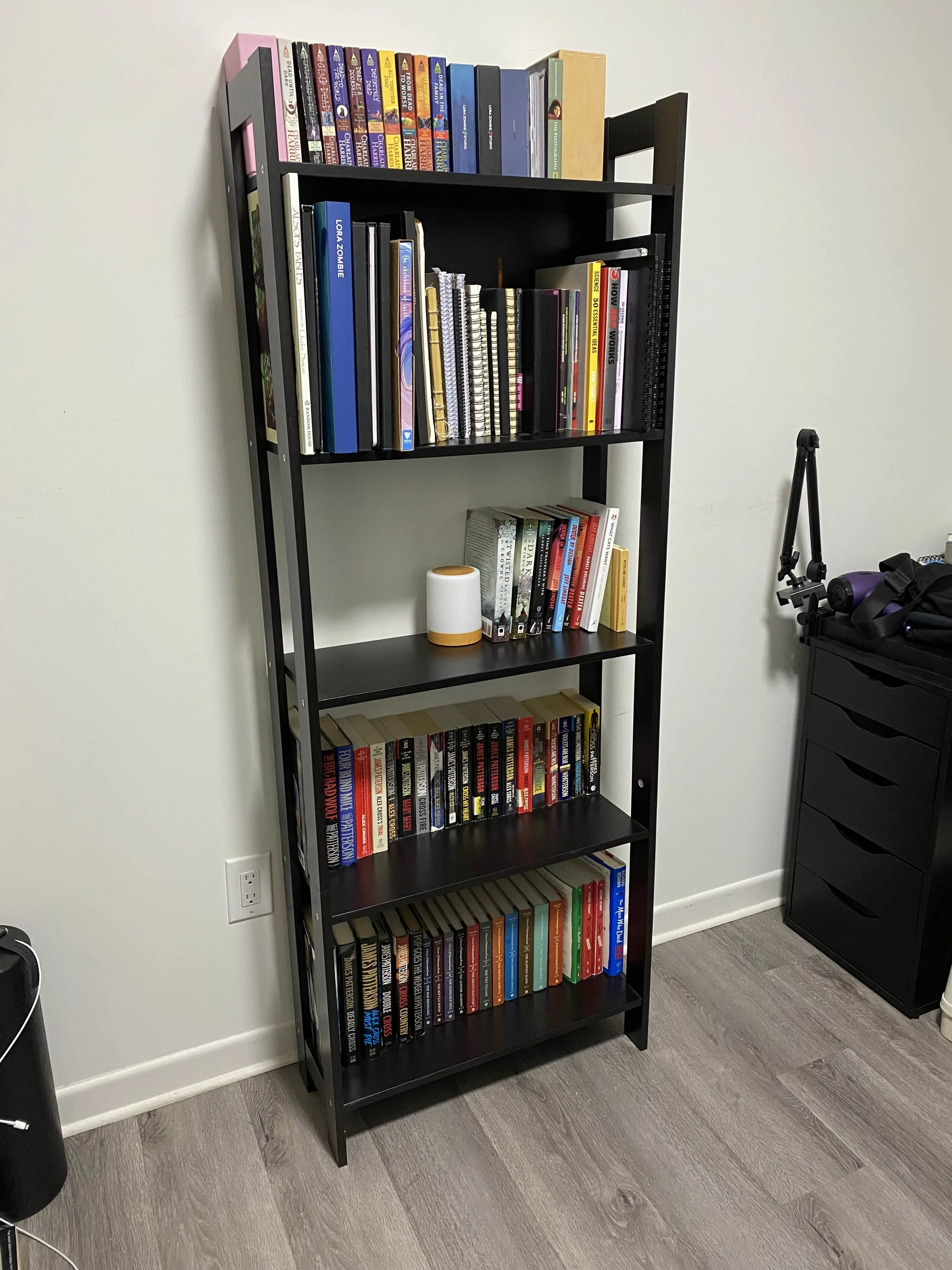 IKEA LAIVA Bookcase – Black-Brown