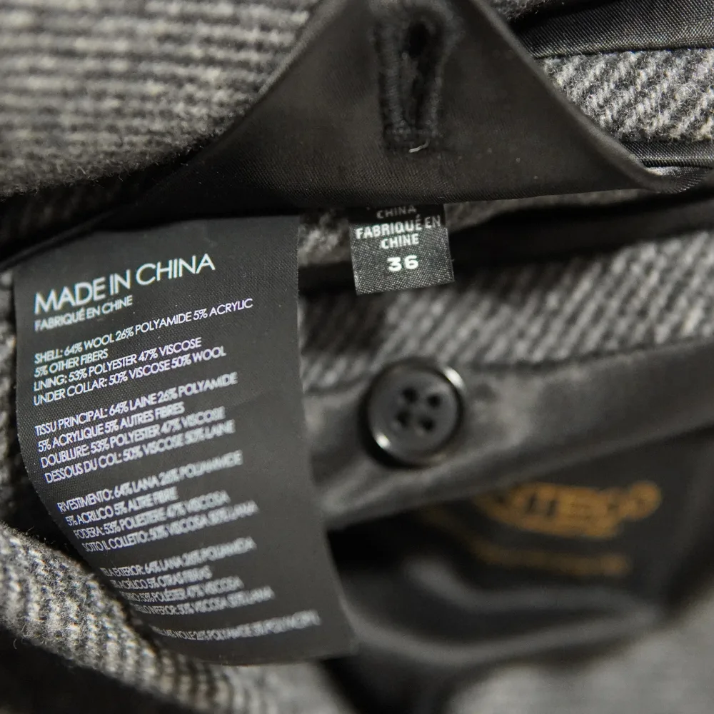 Club Monaco Top Twill Coat – Grey | Size 36 (Men’s Small) image indicator(10)