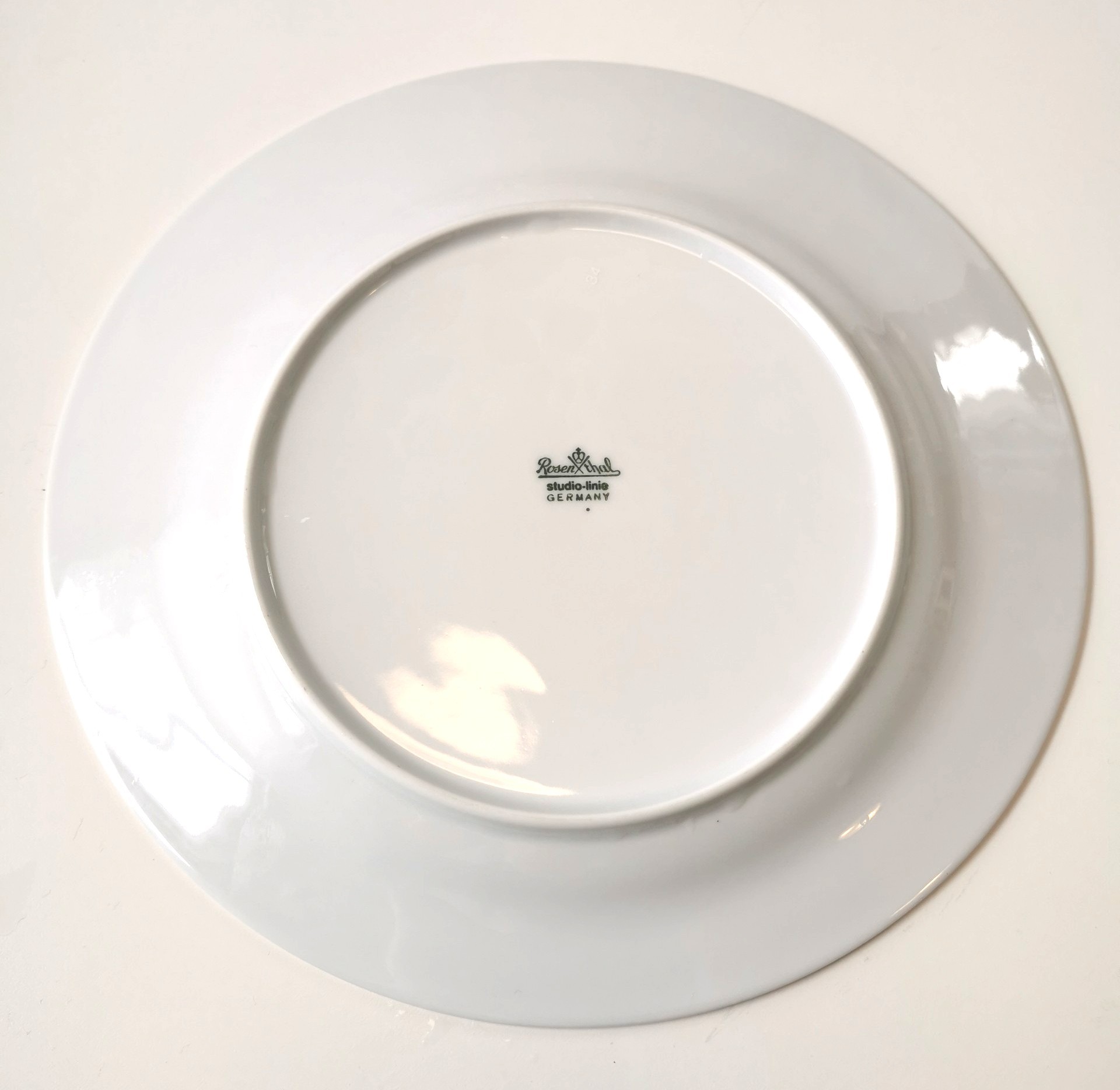60s Rosenthal Asimmetria Plates Tapio Wirkkala Blue White - photo 5