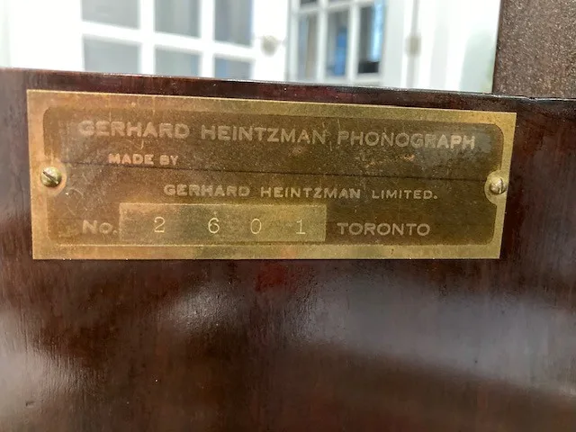1920 Gerhard & Heintzman Phonograph image indicator(7)