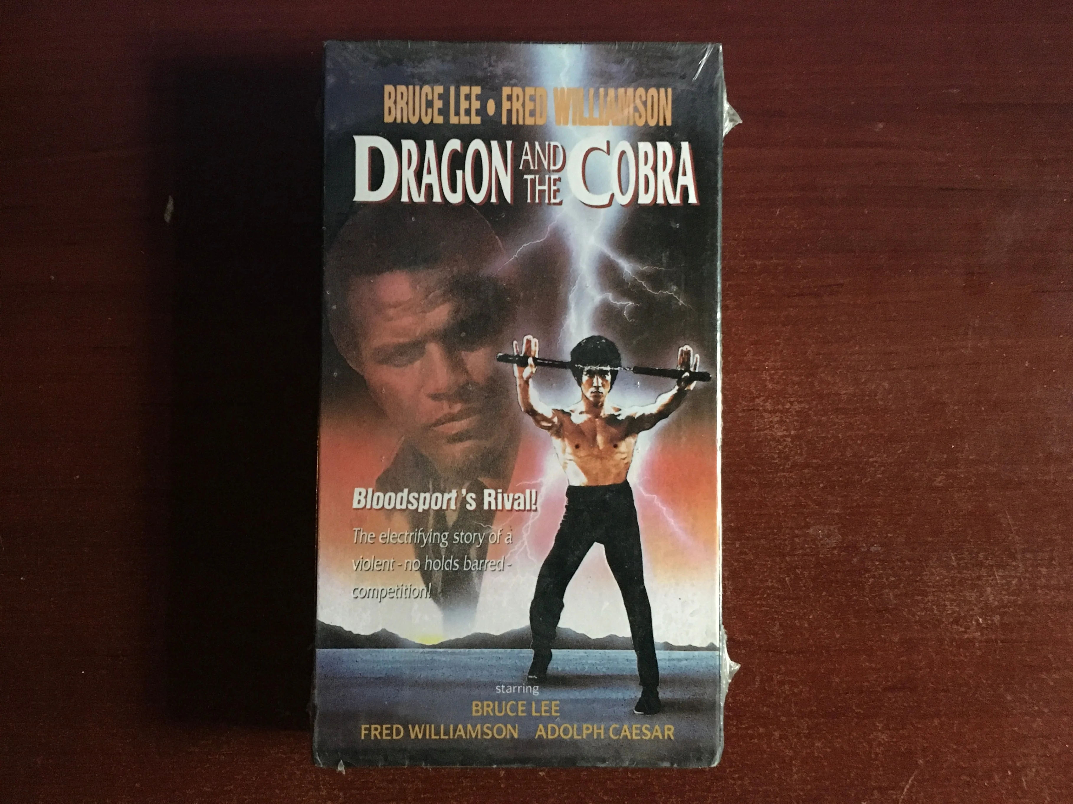 Dragon and the Cobra VHS Tape