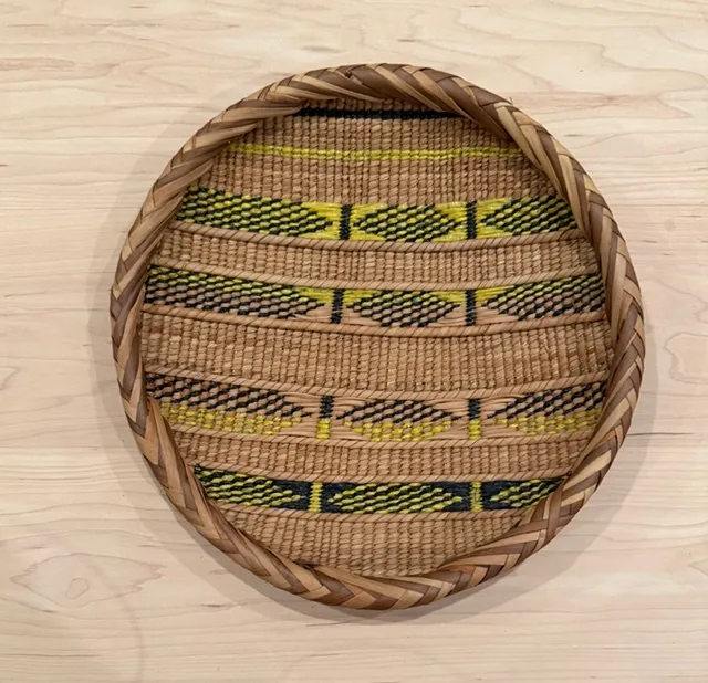 Lot of 7 Tonga Binga Gokwe Baskets Zimbabwe 9”- 10” image indicator(3)