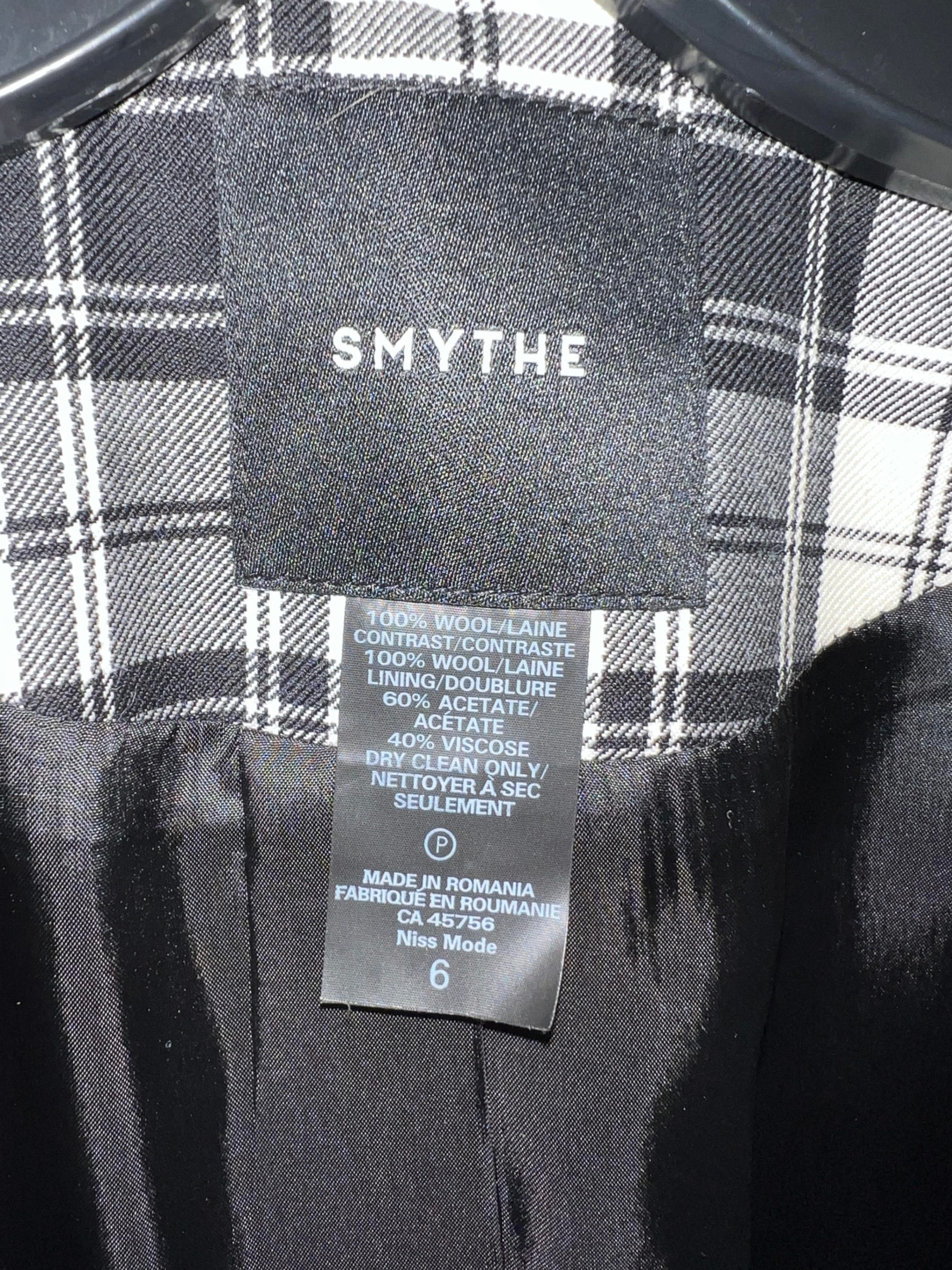 Smythe Plaid Blazer - photo 4