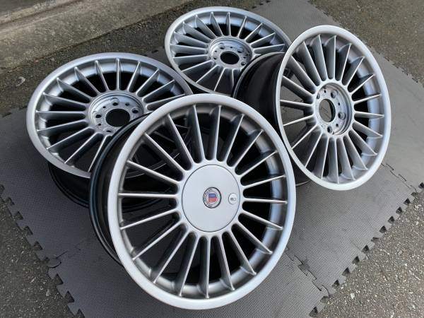 ULTRA RARE - STAGGERED 18X8/8.5" ALPINA Softline rims exc cond