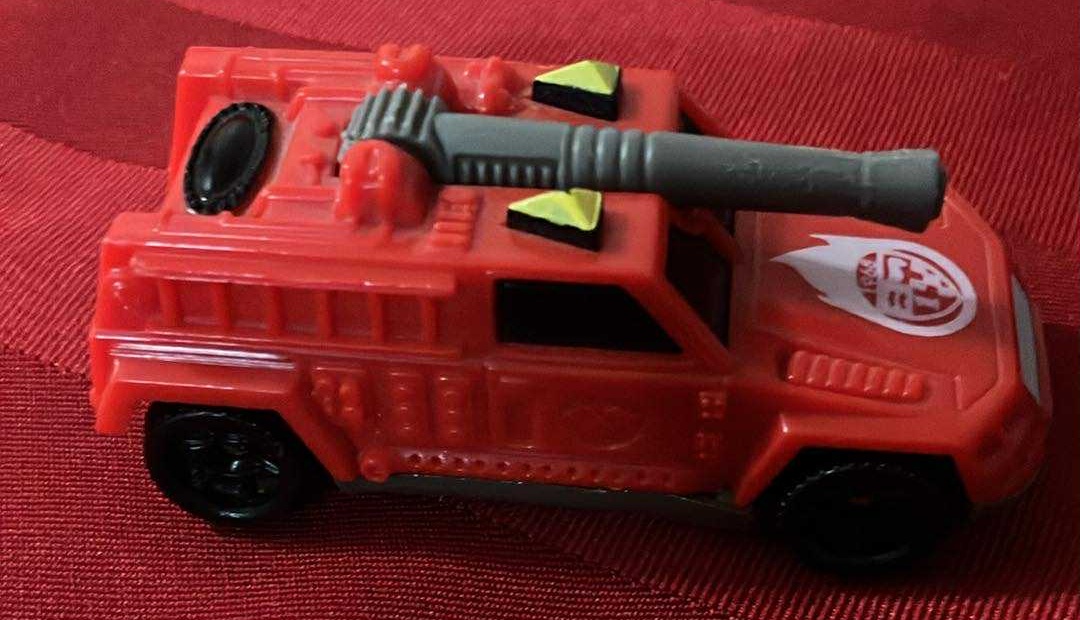 Hot Wheels 1994 Red Fire Truck With Fire Cannon Red - photo 2