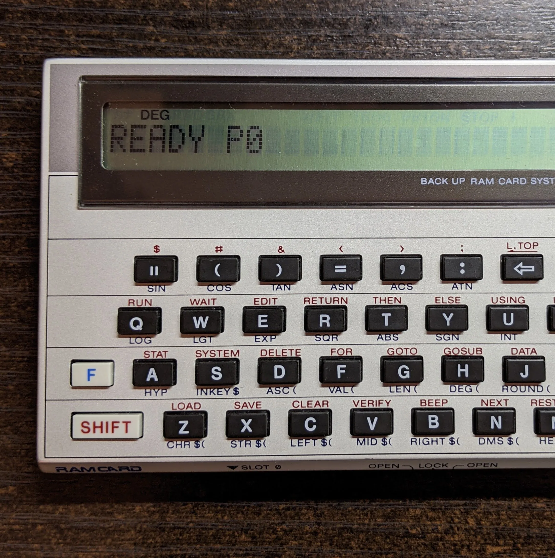 Vintage Casio FX-750P Personal Computer Calculator (1985) image indicator(3)