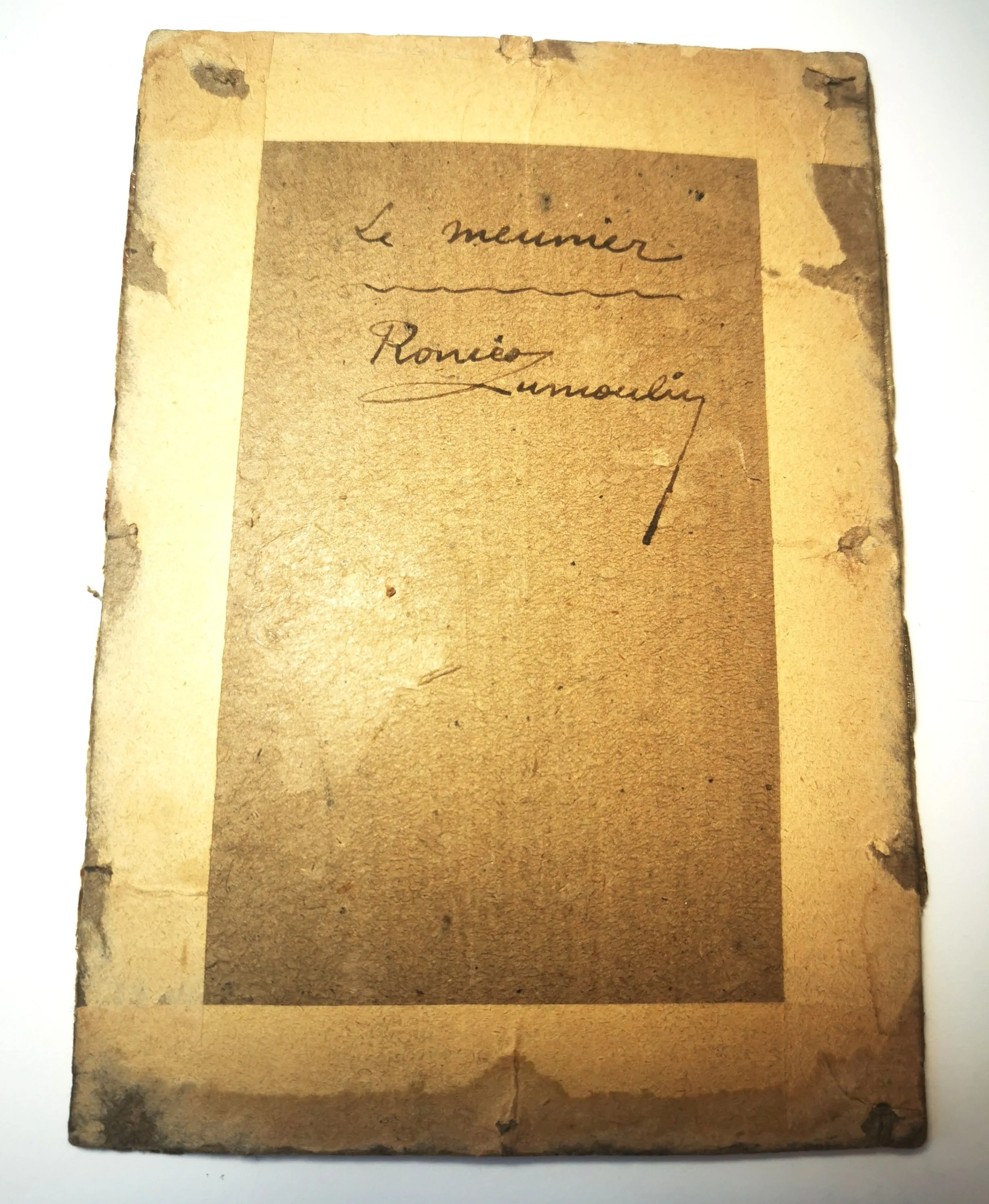 Le Meunie by Roméo Dumoulin French Country Windmill Signed image indicator(6)