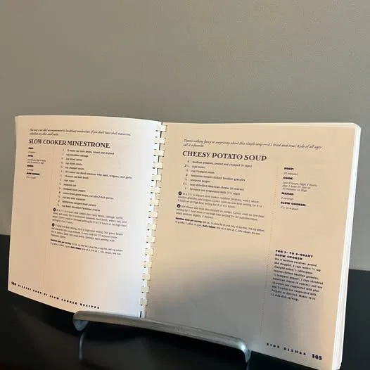 Metal Cookbook or Document Holder / Stand image indicator(3)