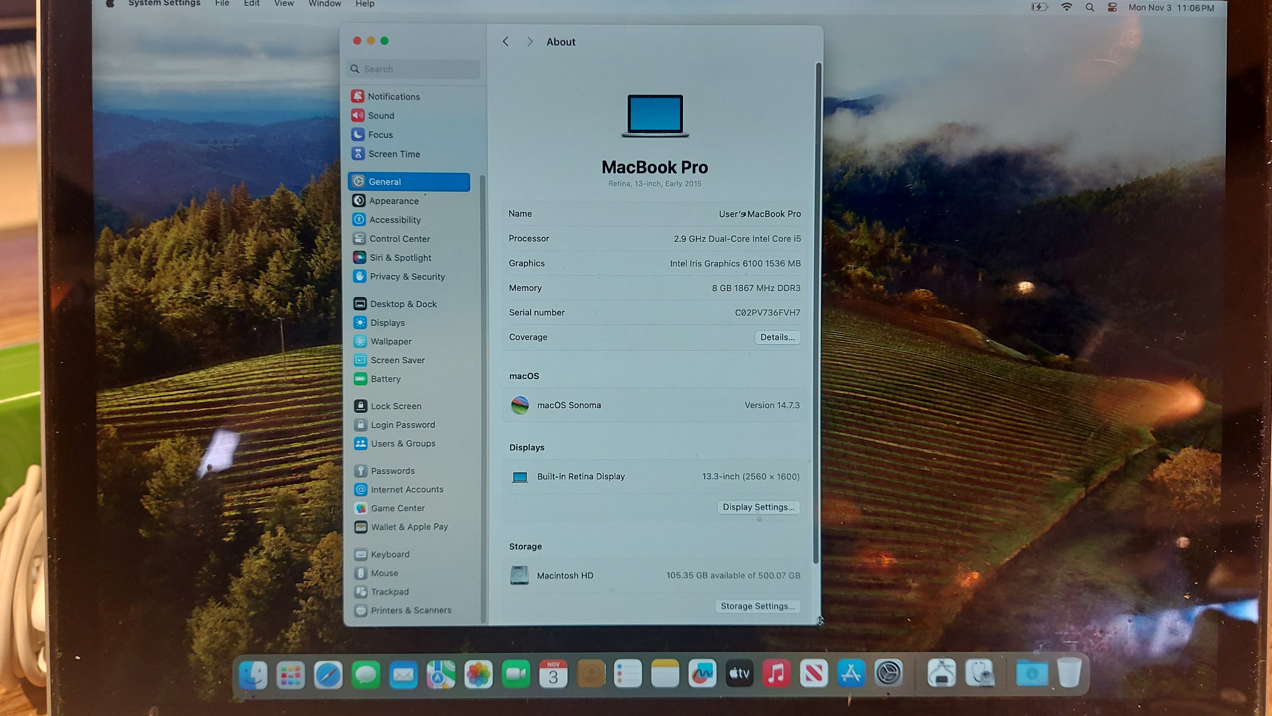 MacBook Pro 13” Early 2015 – i5/8GB/500GB SSD - photo 3