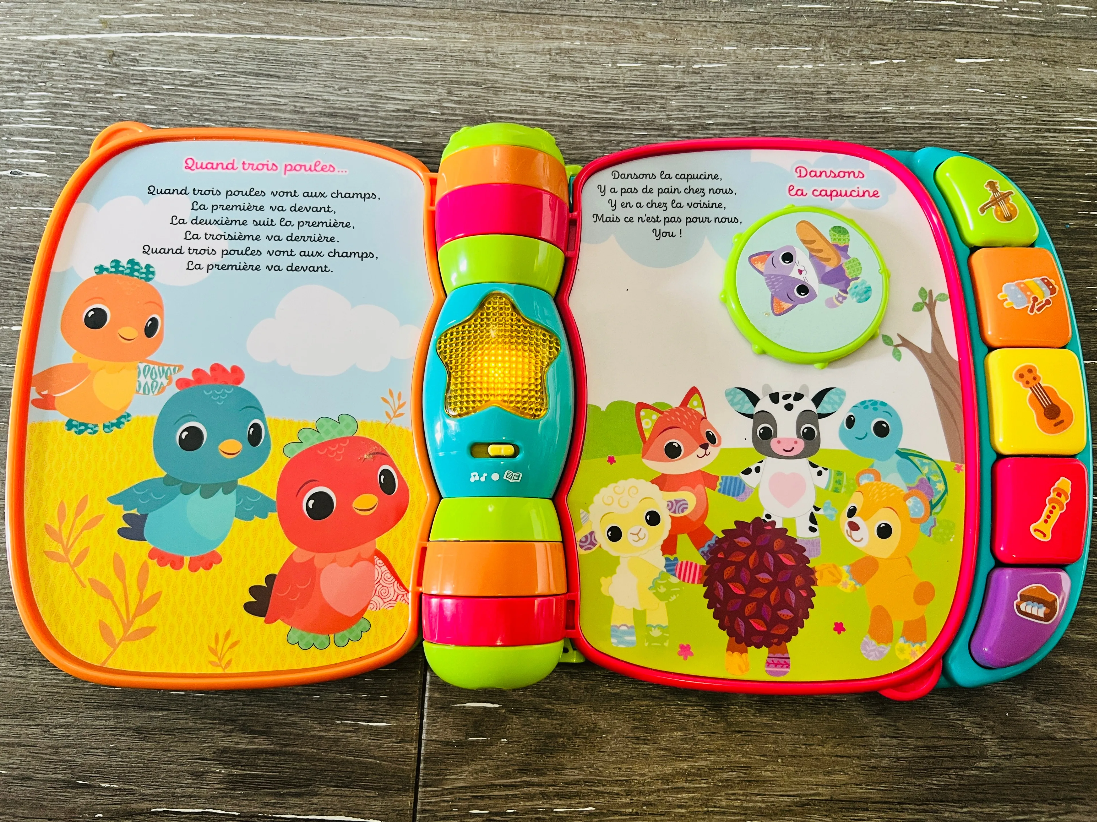 Animal Rhymes Music Book - French / Comptines pour animaux image indicator(3)