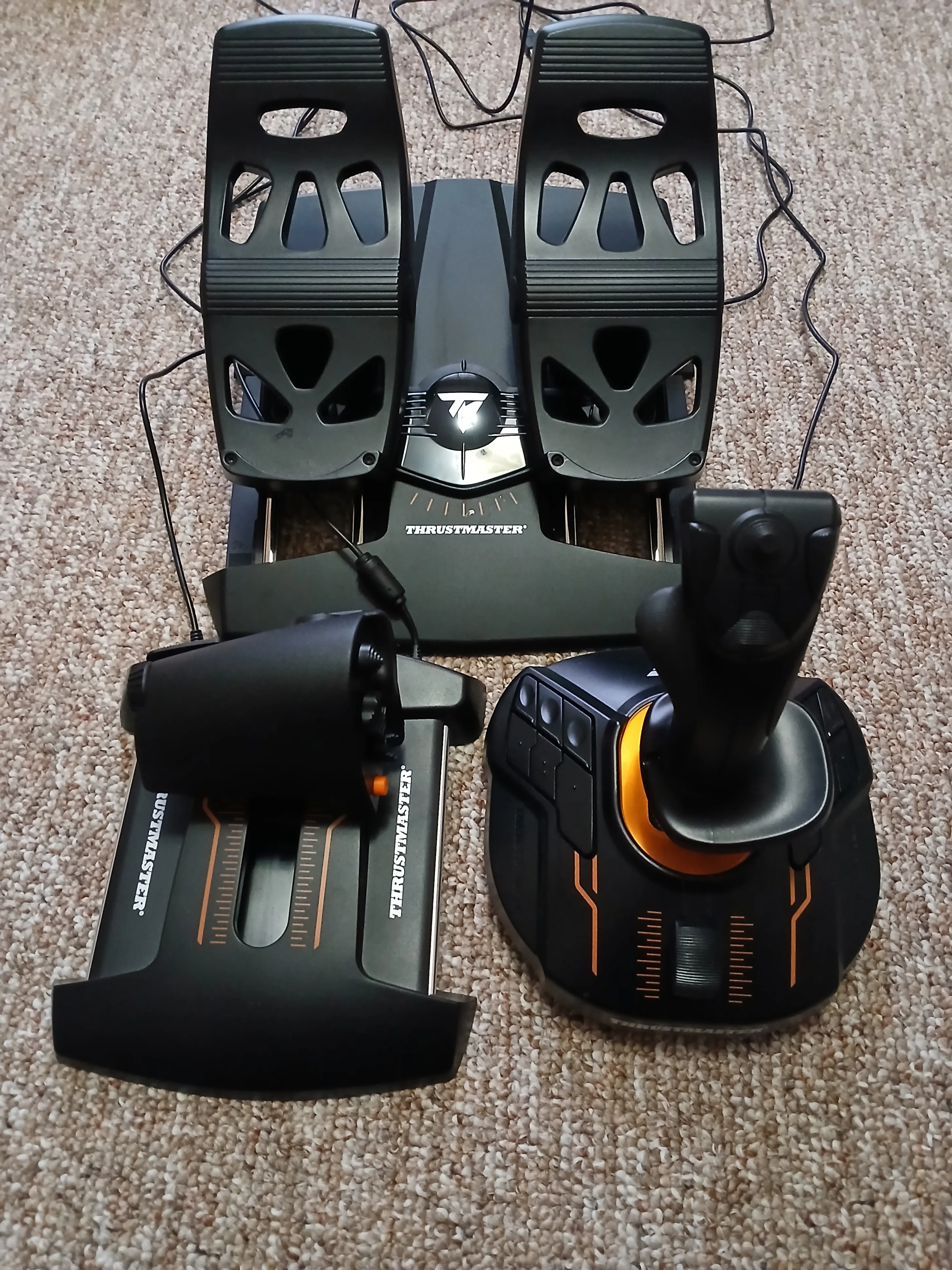 Thrustmaster T1600M Flight Sim