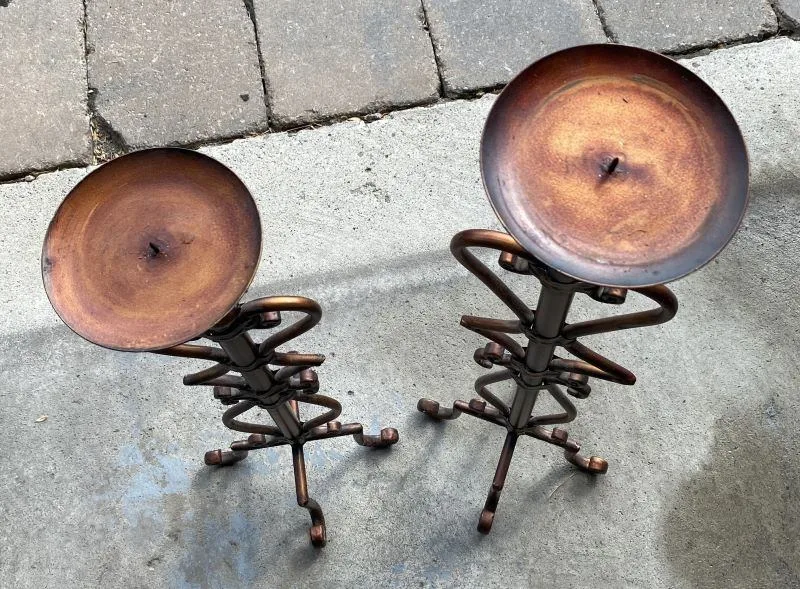 Candlestick- Fancy metal Candlesticks image indicator(2)