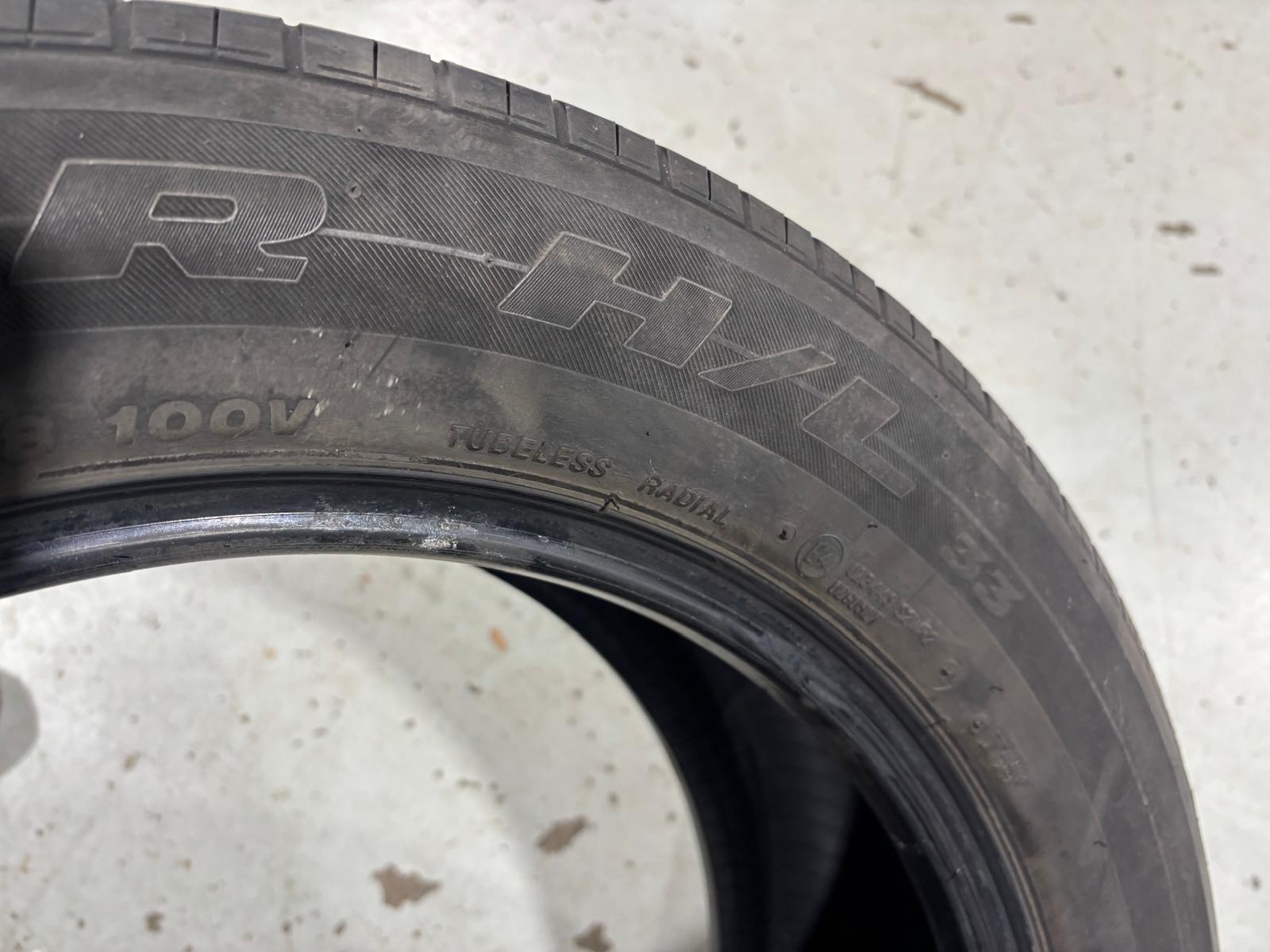 4 Used 235/55/R18 Bridgestone Dueler A/S–Escape/ MKC/ GLK/ RX/ C - photo 2
