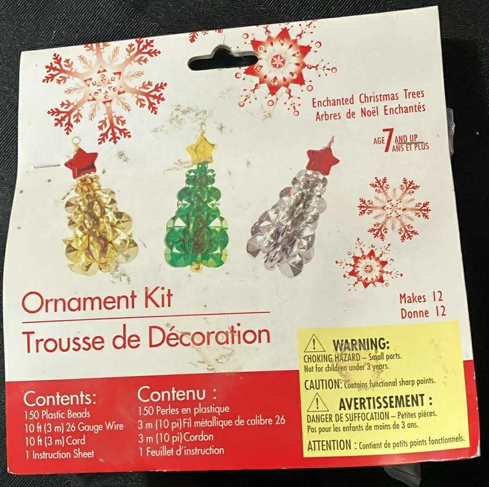 Ornament Kit Enchanted Christmas Trees (New)