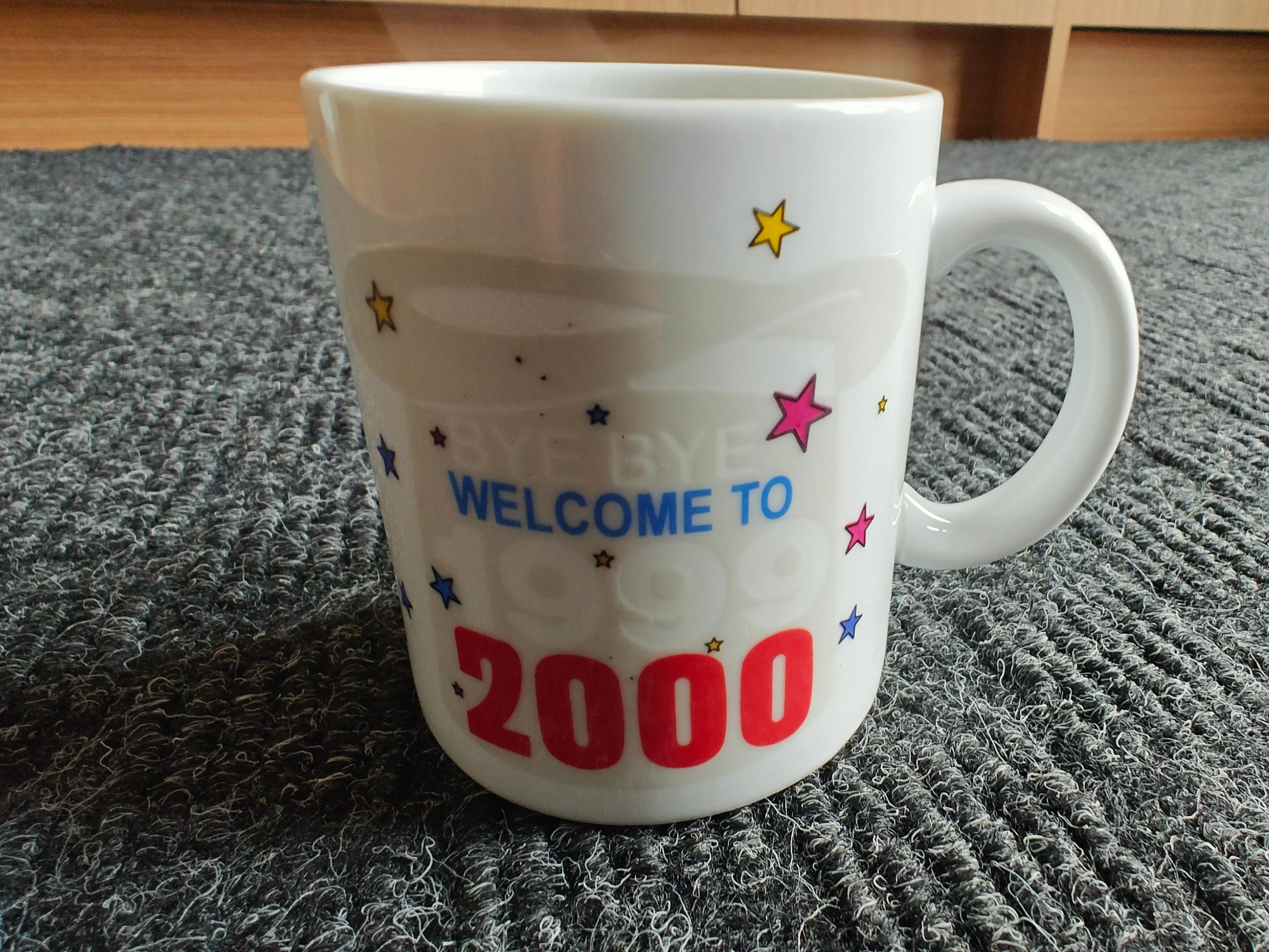 Colour Changing Mug / Cup - New Years Eve - 1999 to 2000 image indicator(4)