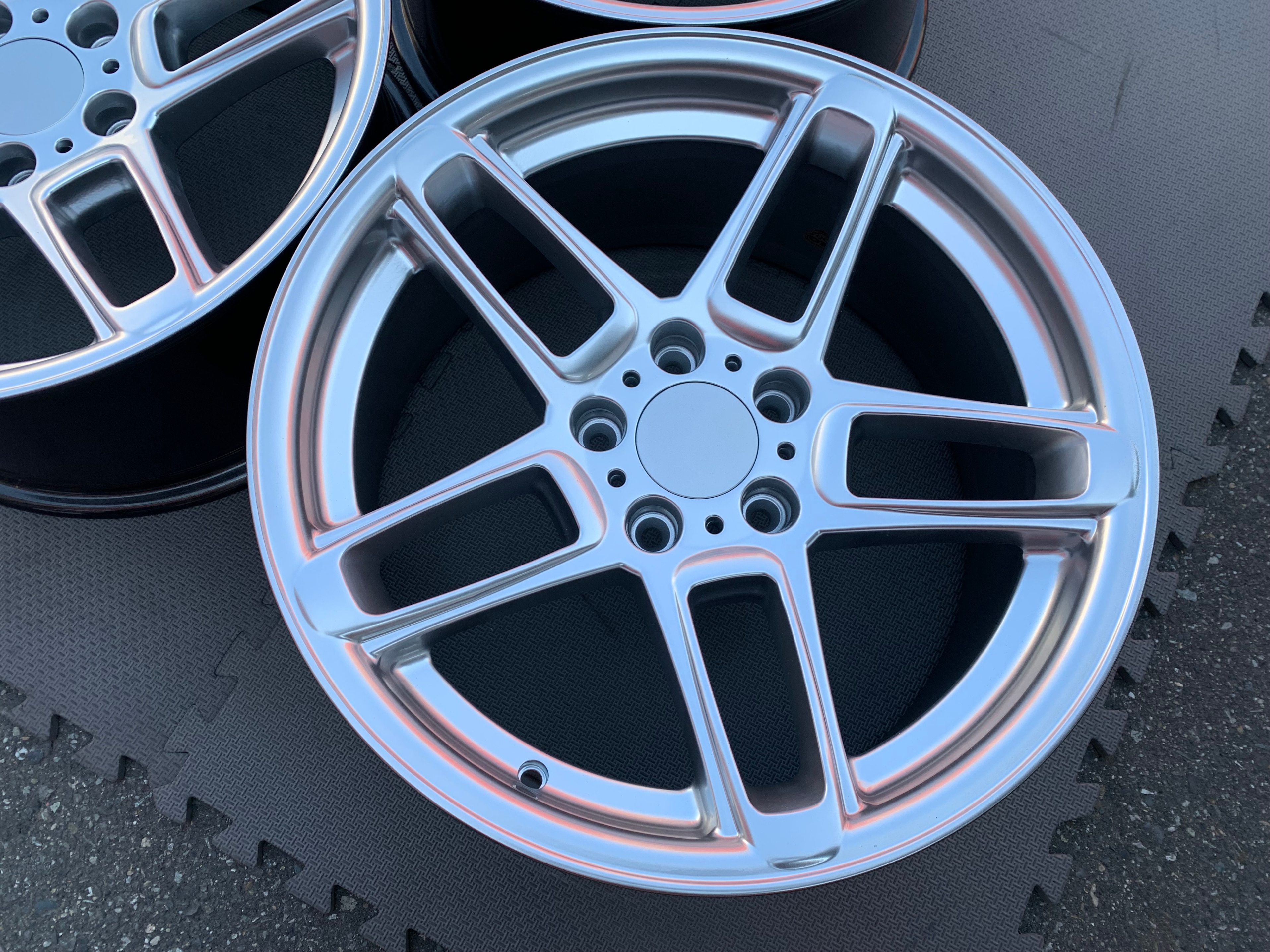 Set of 3 X 18X8.5 ET15 AC Schnitzer Type 3 Germany AB-Eintz Reps - photo 3