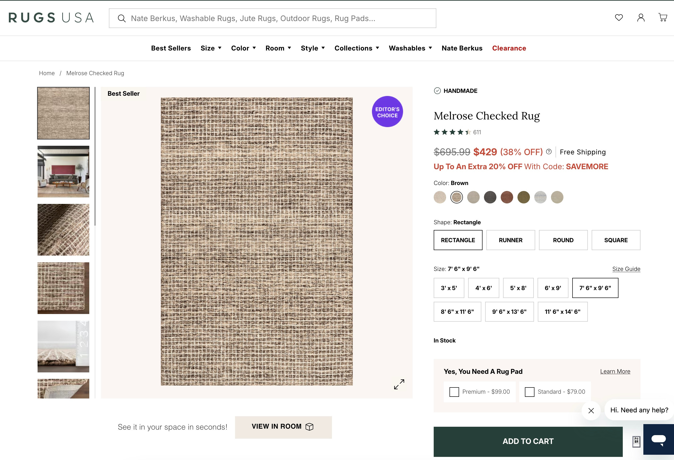 Neutral Wool Area Rug from Shoes off household - photo 3