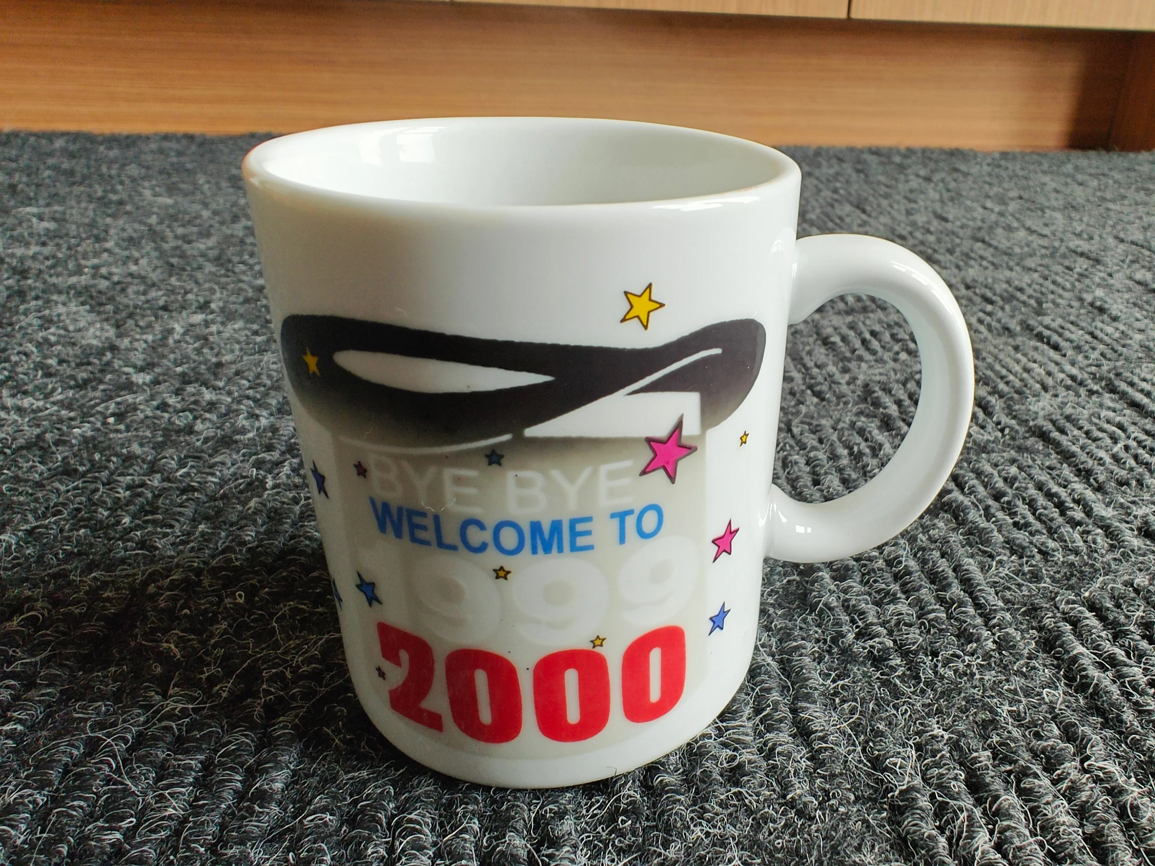 Colour Changing Mug / Cup - New Years Eve - 1999 to 2000 image indicator(3)