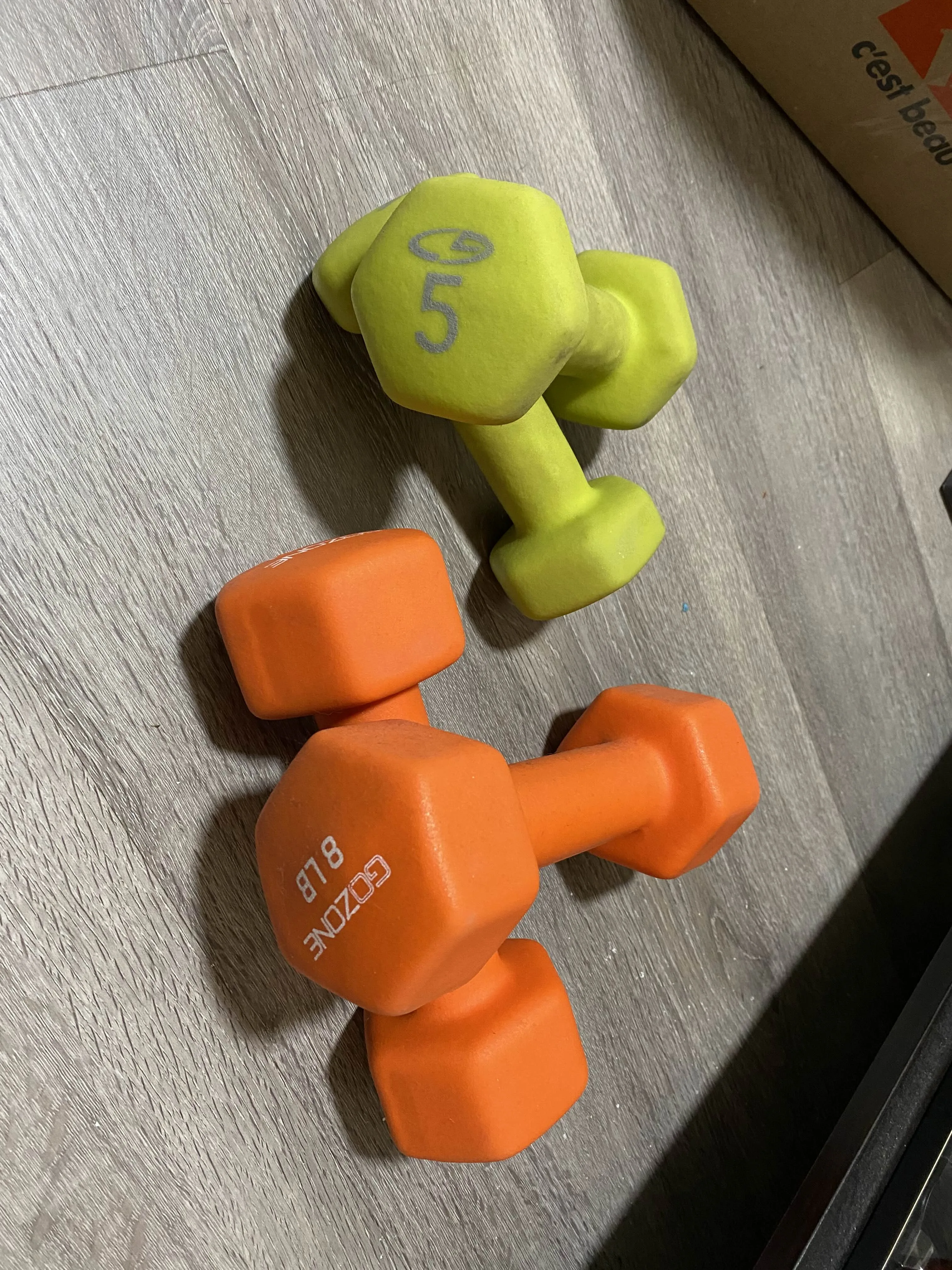Dumbbell Weights 8lb & 5lb image indicator(3)