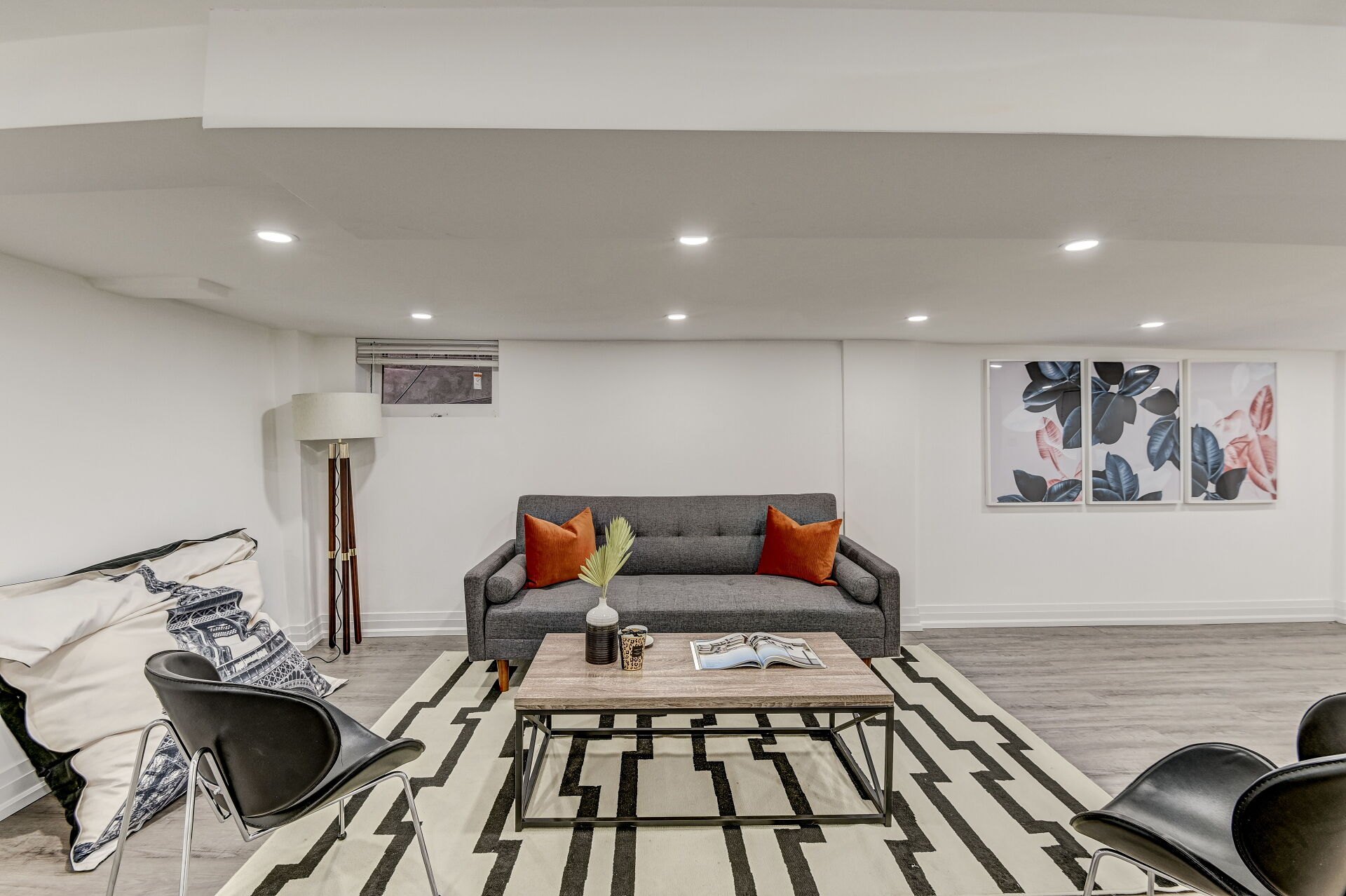 Recently Renovated Basement - photo 2