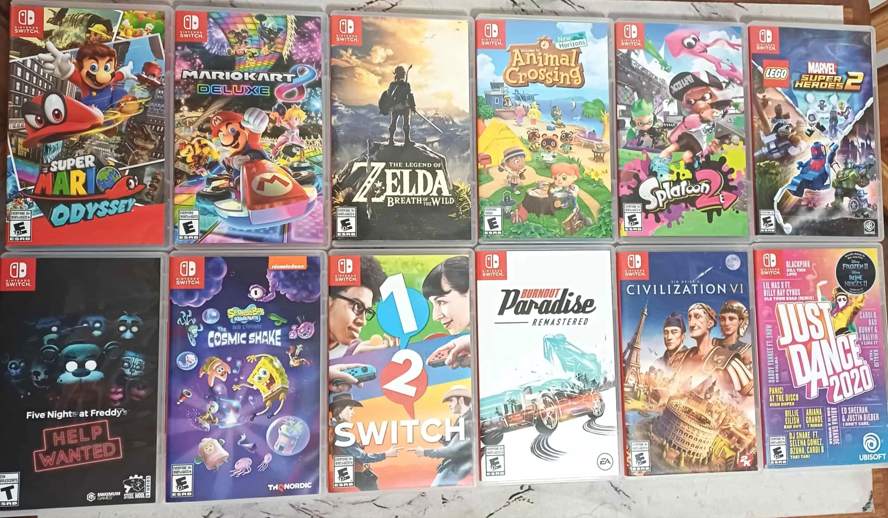 📍Nintendo Switch Games (Mario Kart, Switch 1,2, Zelda, Pokémon) thumbnail