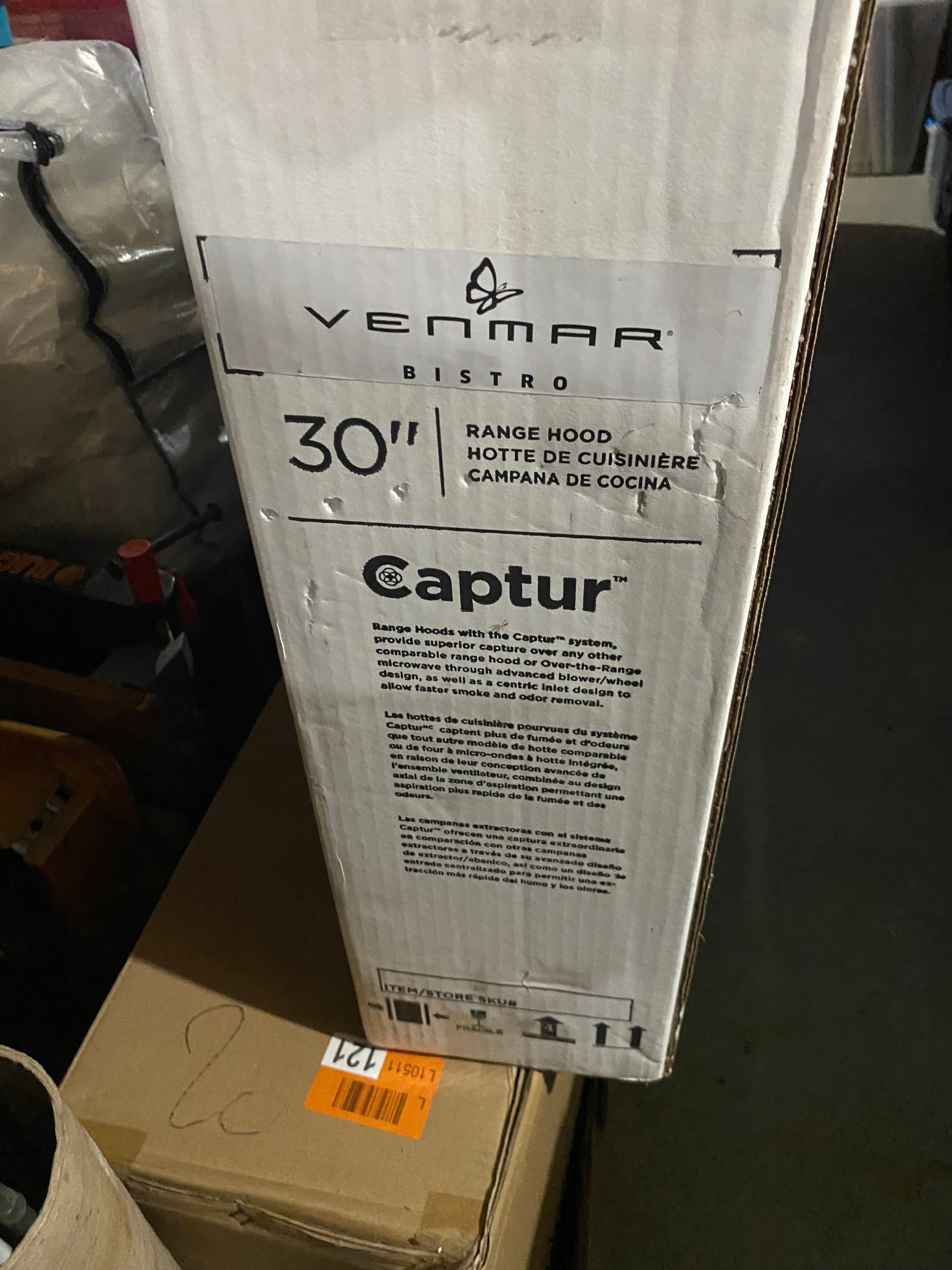 Venmar Bistro 30" 300 Max Blower CFM SS Under-Cabinet Range Hood - photo 5