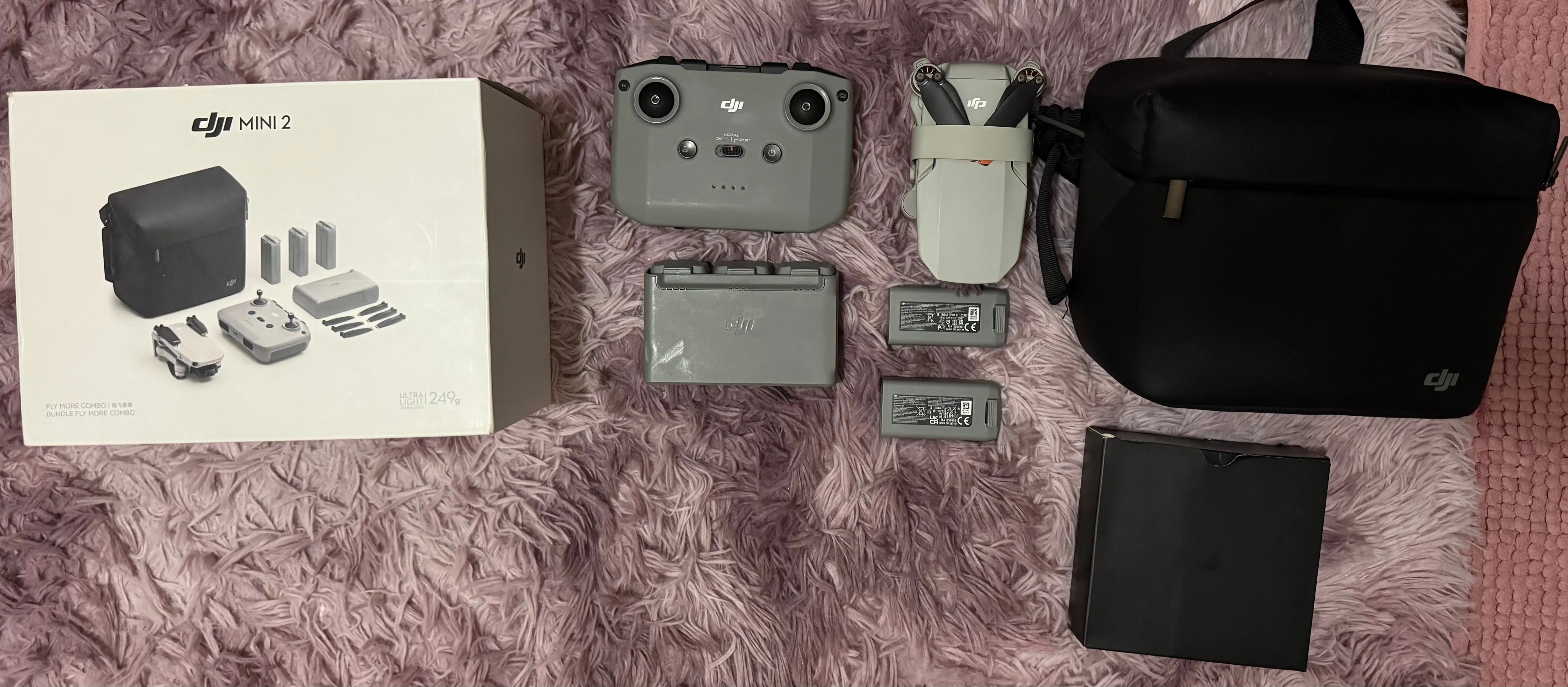 DJI Mini 2 Drone Fly More Combo + 2 EXTRA Batteries.