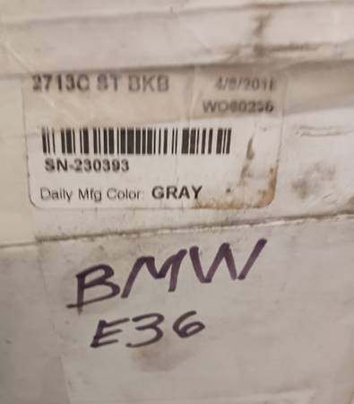 BMW Series 3 (E36) 1994-99 Top, Stayfast 848 Black Canvas, New - photo 3