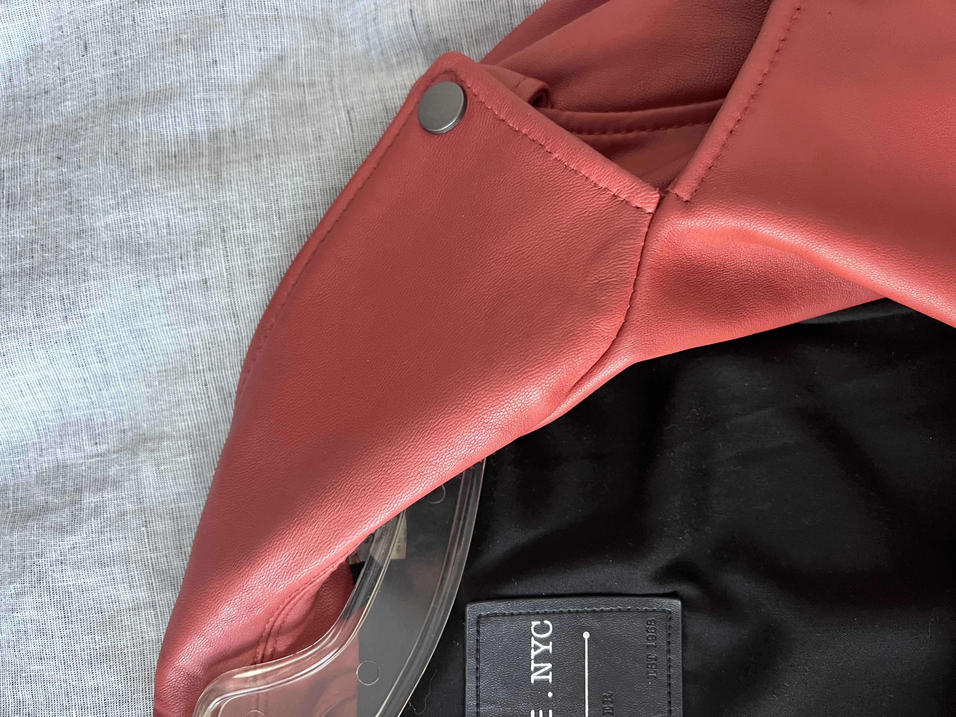 Bagatelle NYC Dusty Rose Genuine Leather Jacket - size Small - photo 5