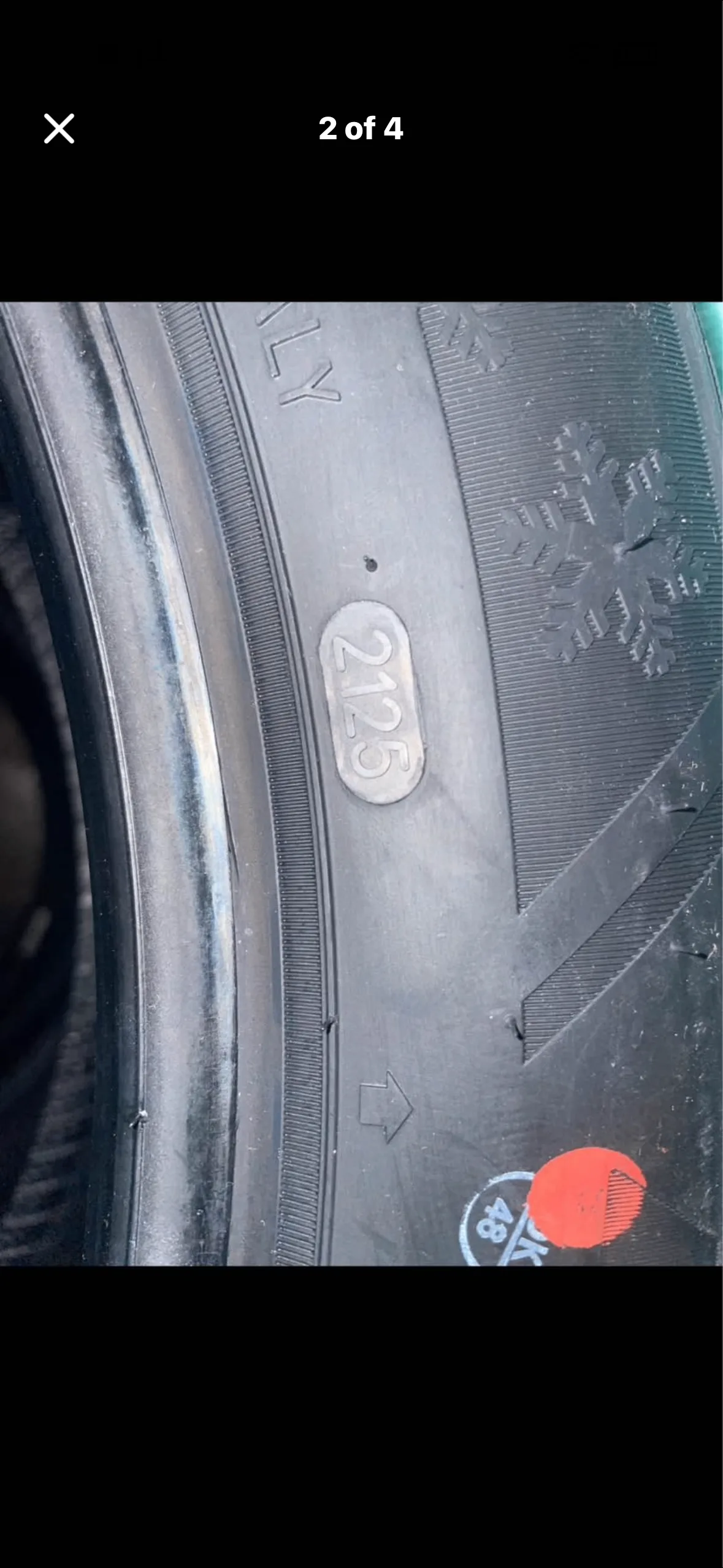 Winter tires image indicator(3)