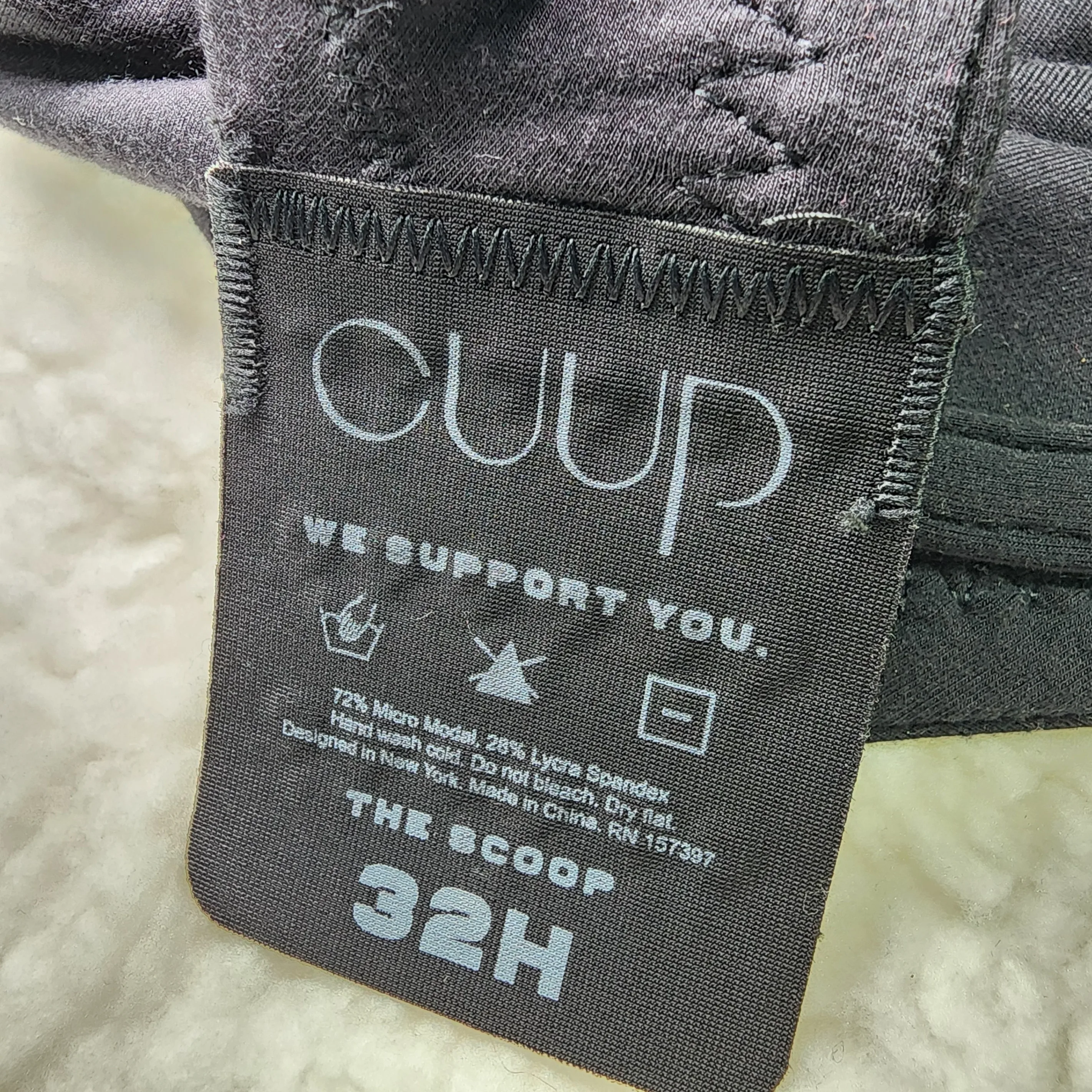 32H CUUP The Soop Compact Modal, Black Bra image indicator(5)