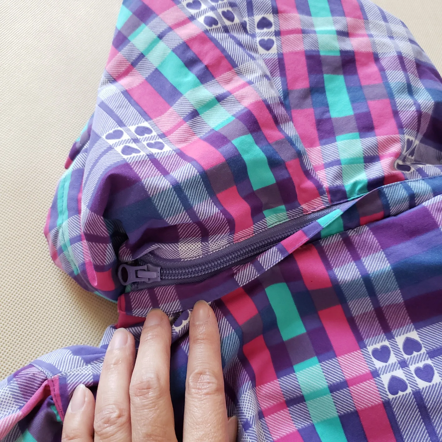 Girl’s Gusti Winter Jacket – Size 112 image indicator(8)