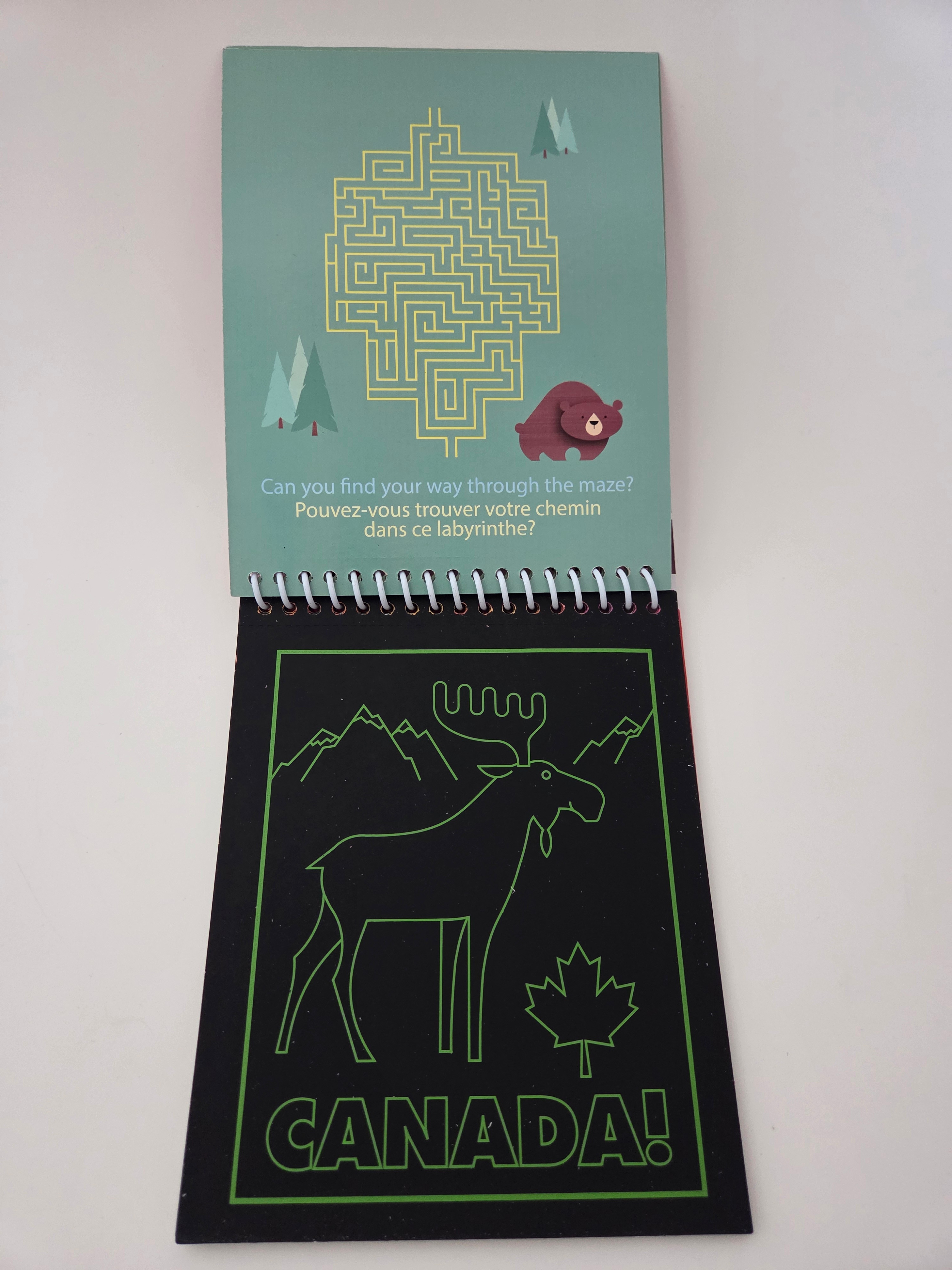 Canada Day Etch Art book – 6 pictures, 3+ - photo 3