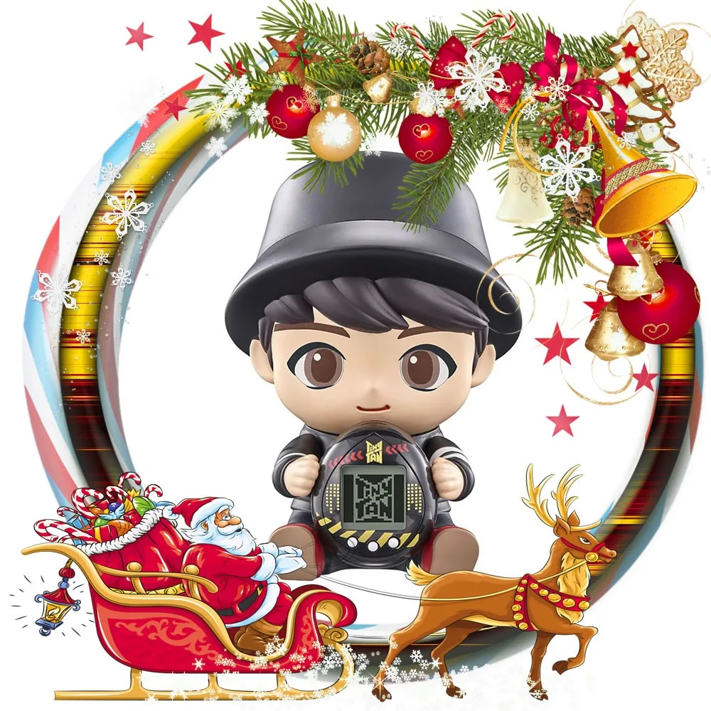 TinyTan Tamagotchinano Vinyl Figure, Jung Kook