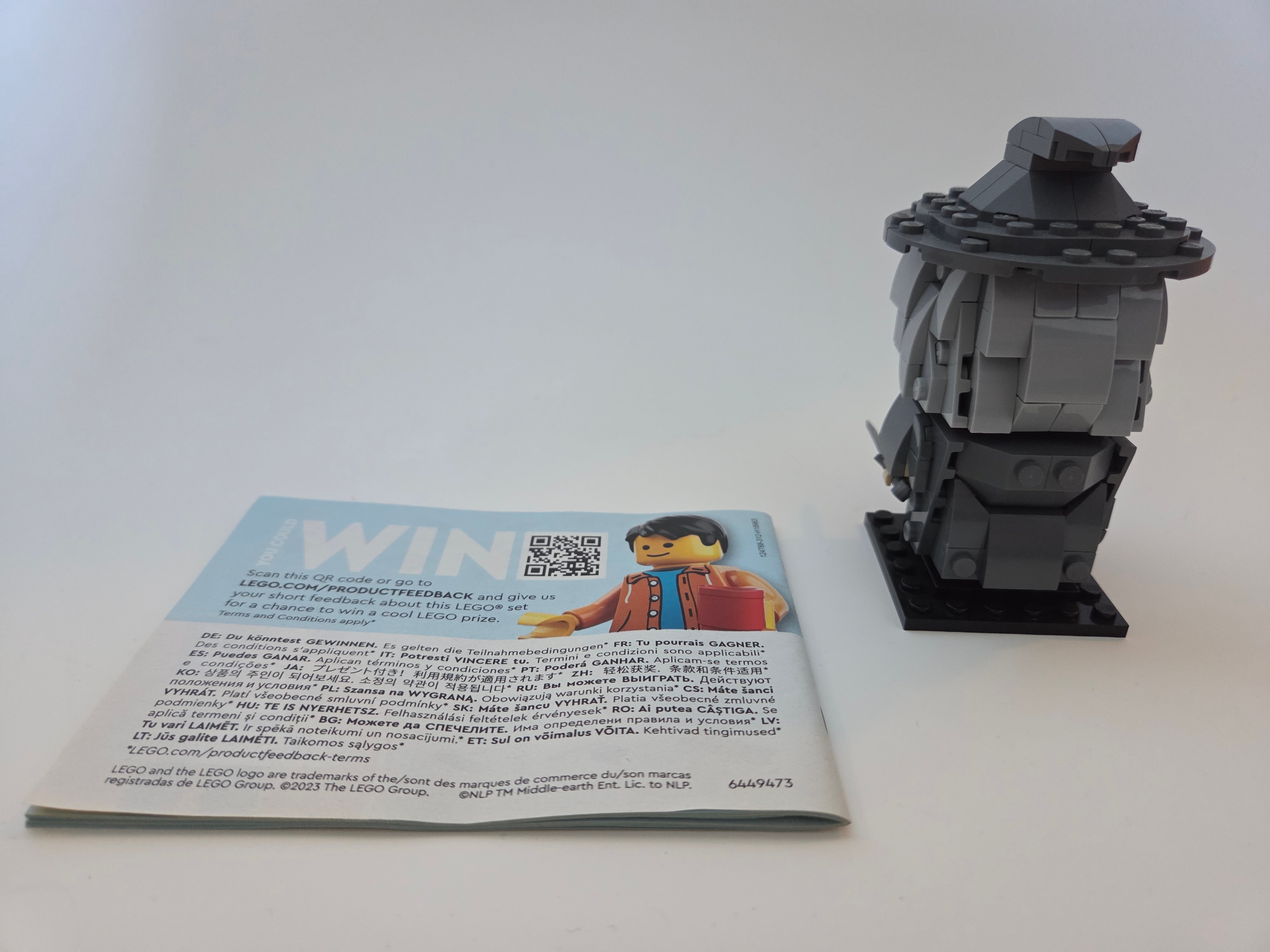 LEGO BrickHeadz Gandalf the Grey 40631 – Built - photo 2