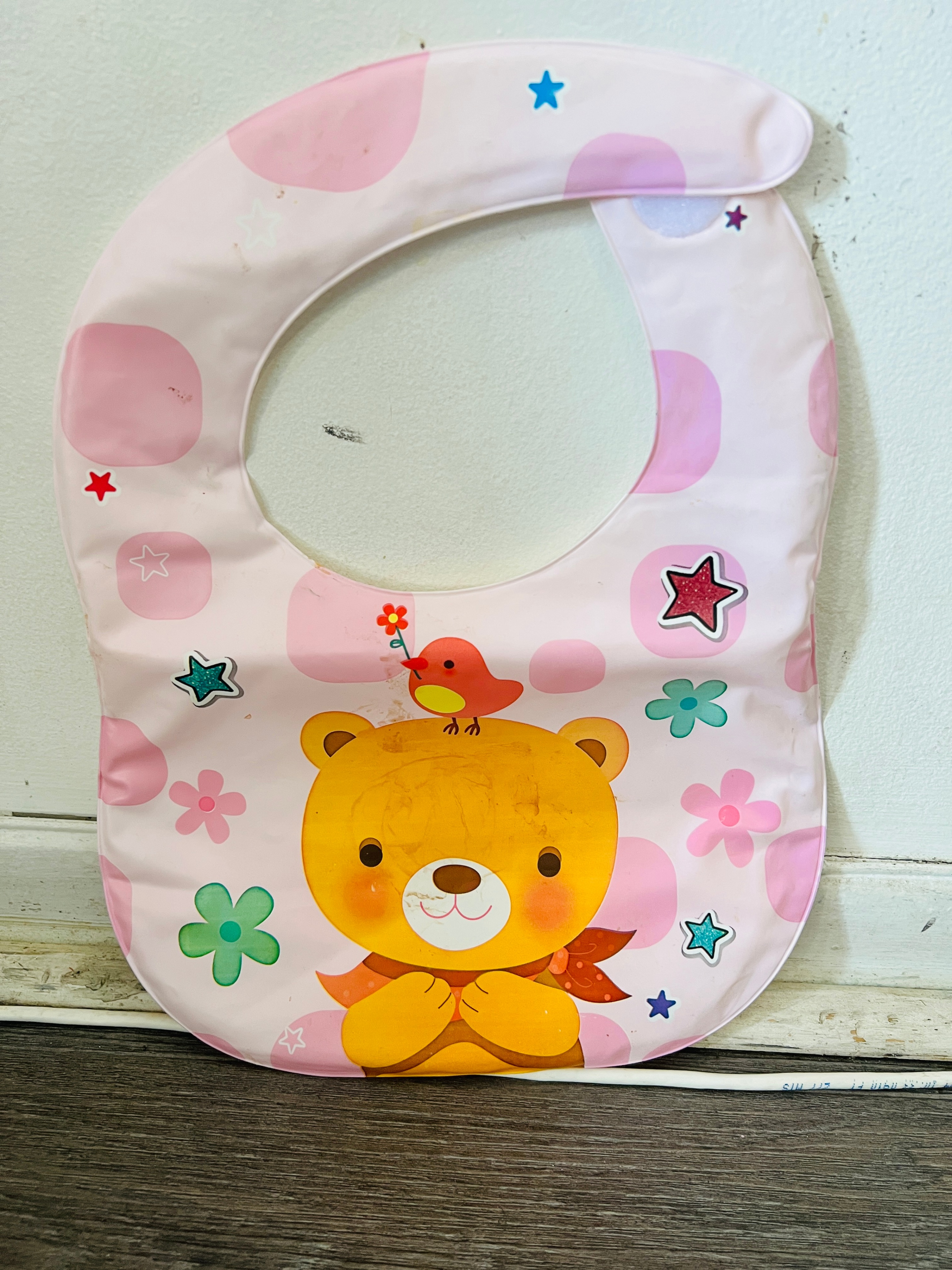 2 premium quality waterproof plastic bib - photo 2
