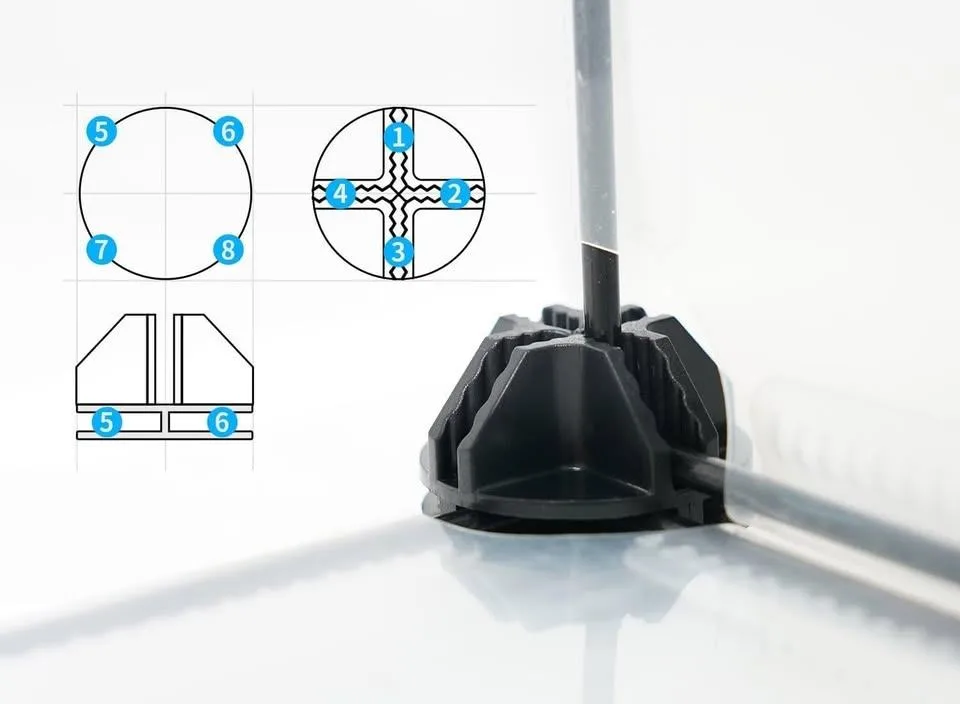 BRAND NEW Transparent Indoor Pet Playpen. 12 Panels 28"H x 20"W image indicator(5)