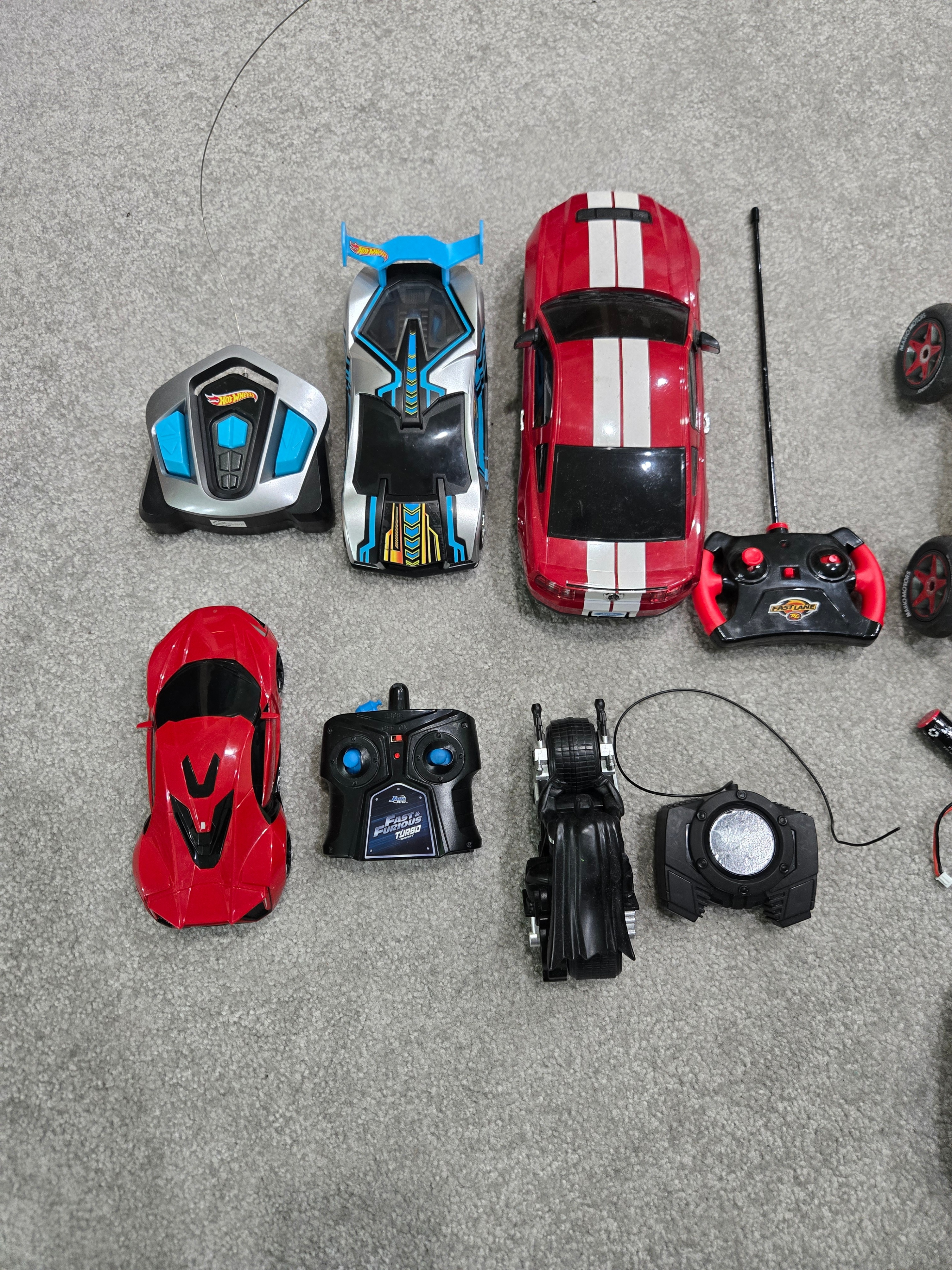 Remote control car lot