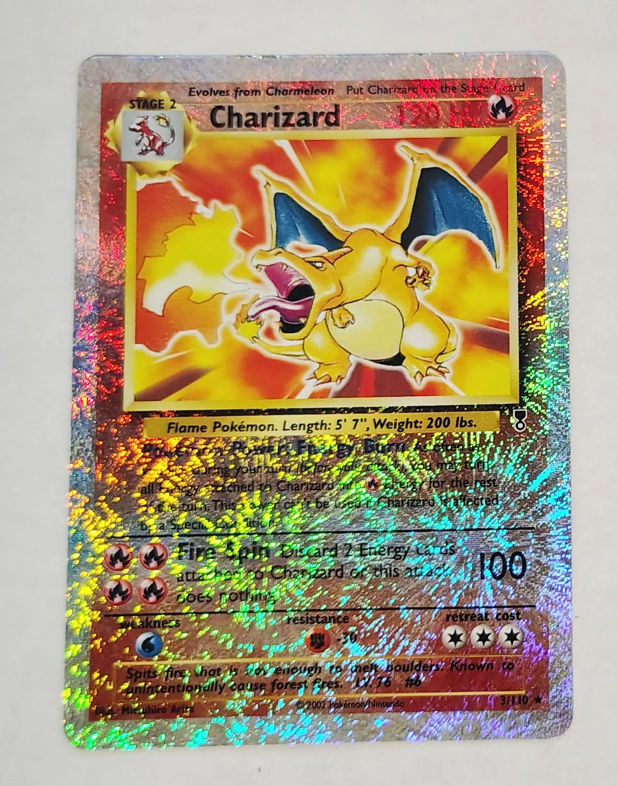 Charizard Reverse Holo Pokemon Card Legendary Collection image indicator(4)